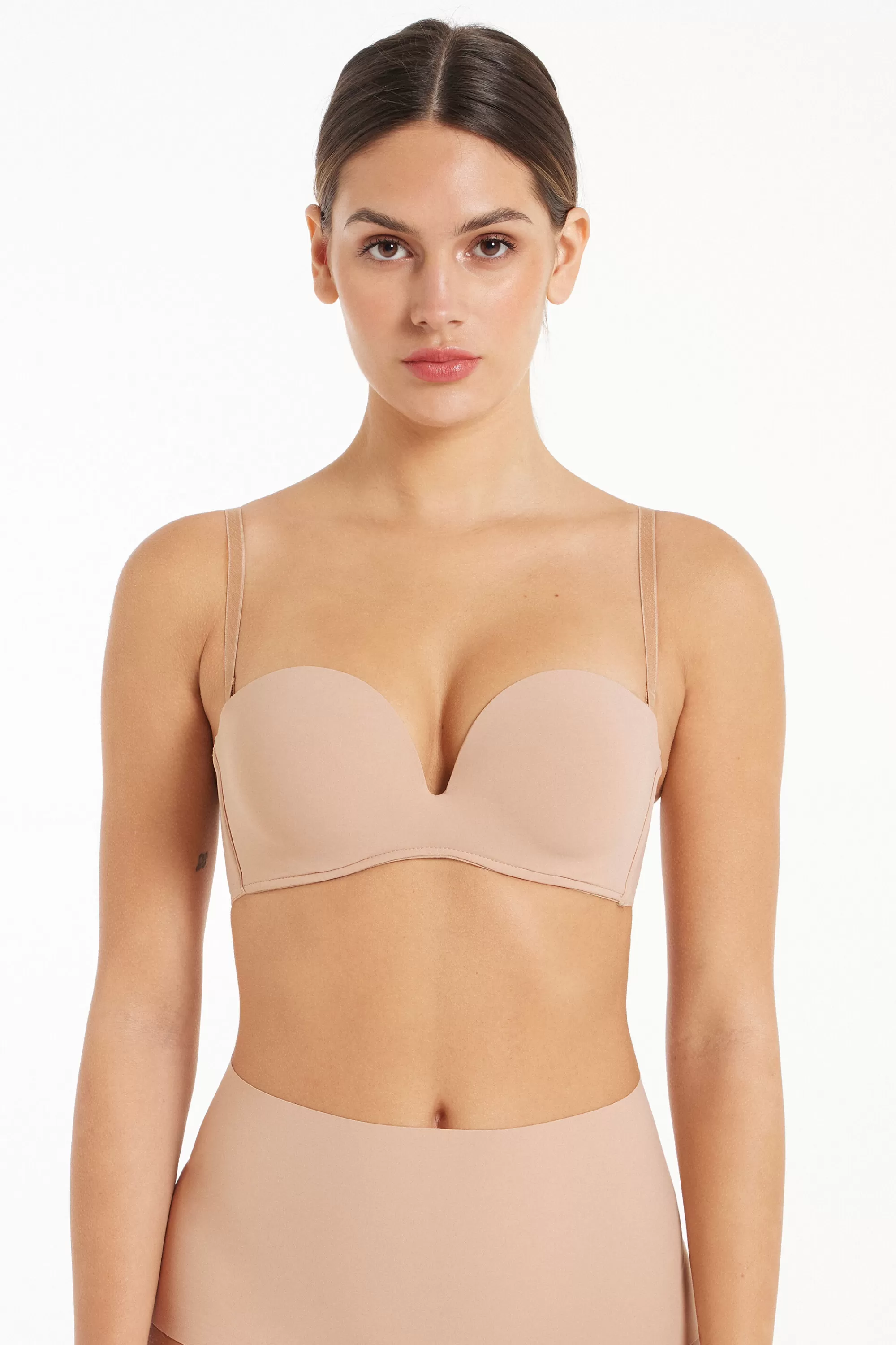 Flash Sale Reggiseno Fascia Imbottita Scollata Microfibra Riciclata - Fascia E Senza Spalline - Donna | Invisibile | Completi intimi