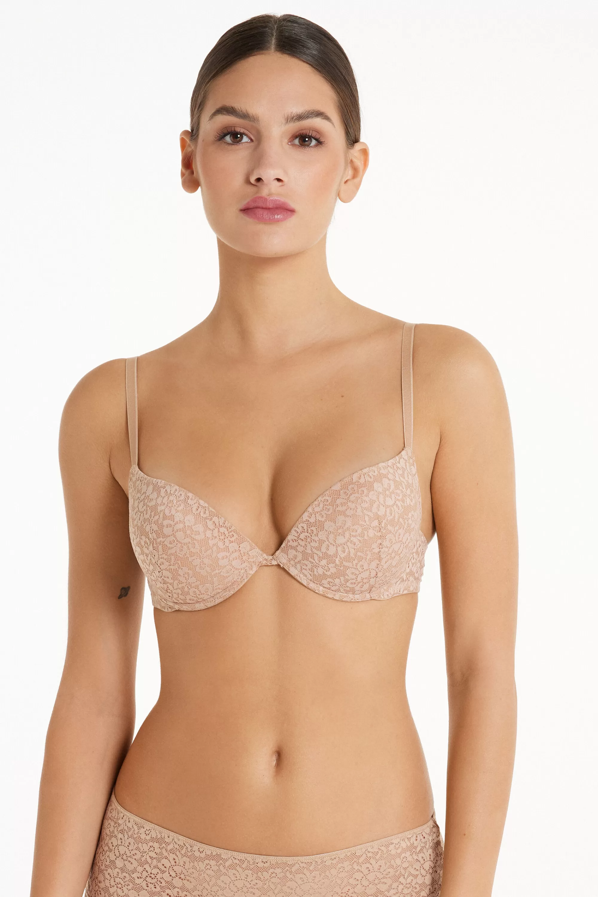 Discount Reggiseno Super Push-up In Pizzo Riciclato Los Angeles - Push Up - Donna | Invisibile | Reggiseni
