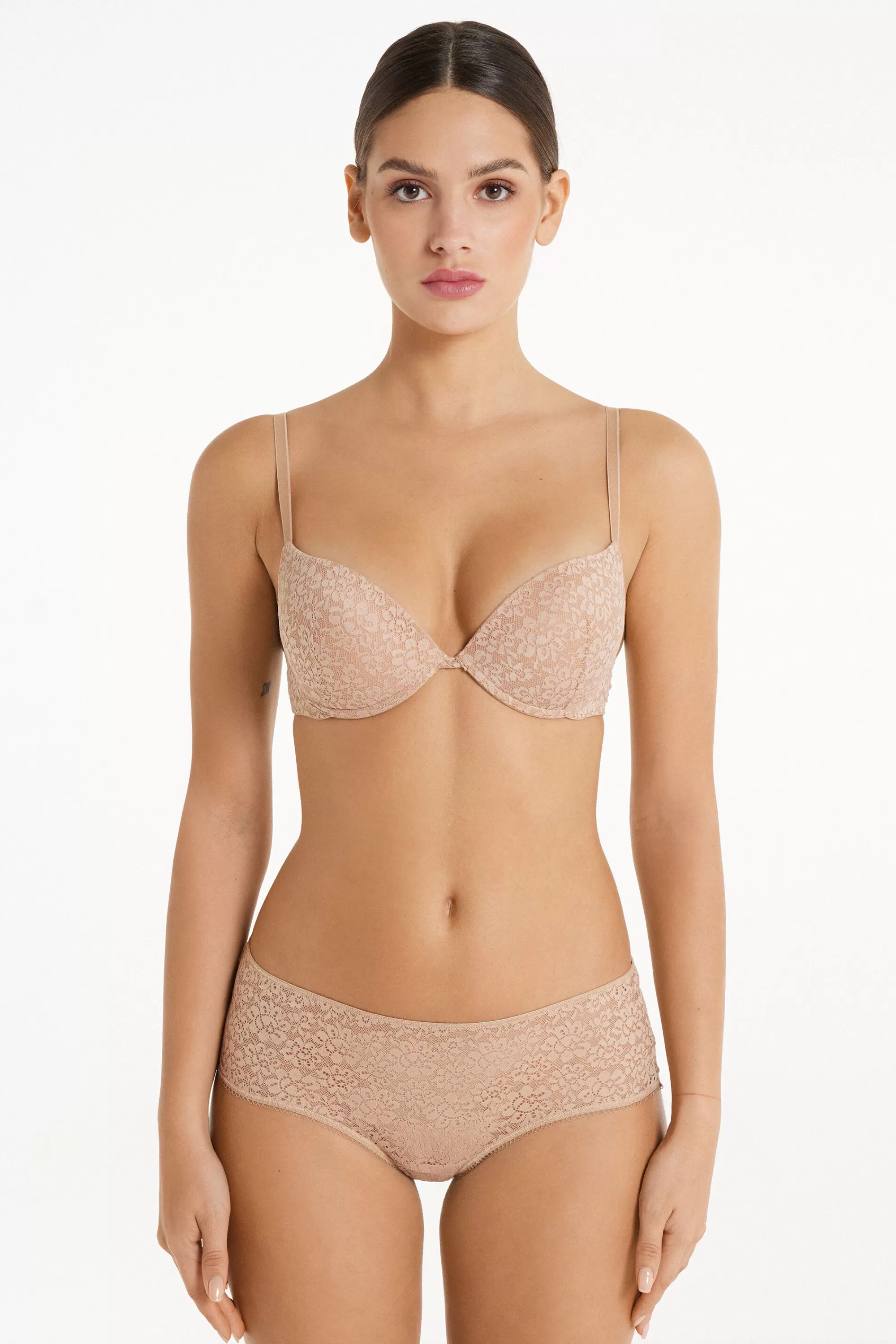 Discount Reggiseno Super Push-up In Pizzo Riciclato Los Angeles - Push Up - Donna | Invisibile | Reggiseni