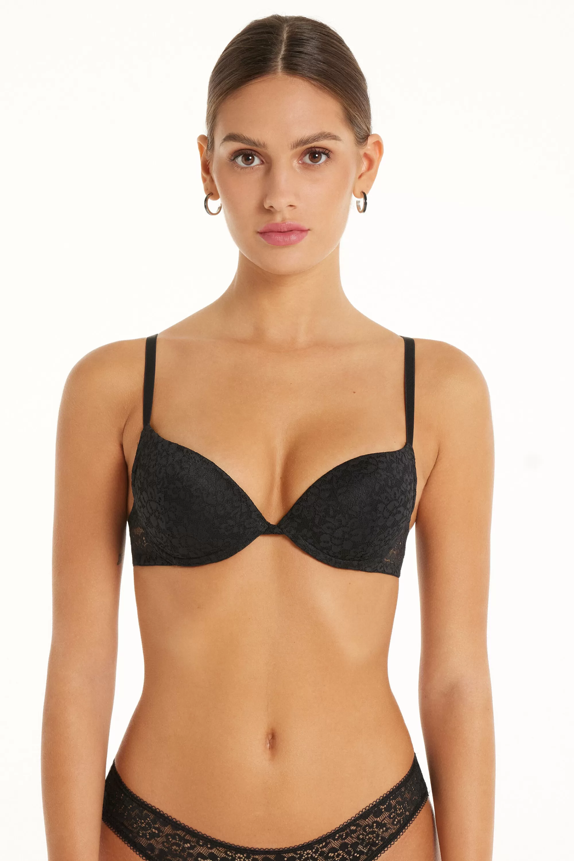 Clearance Reggiseno Super Push-up In Pizzo Riciclato Los Angeles - Push Up - Donna | Invisibile | Completi intimi