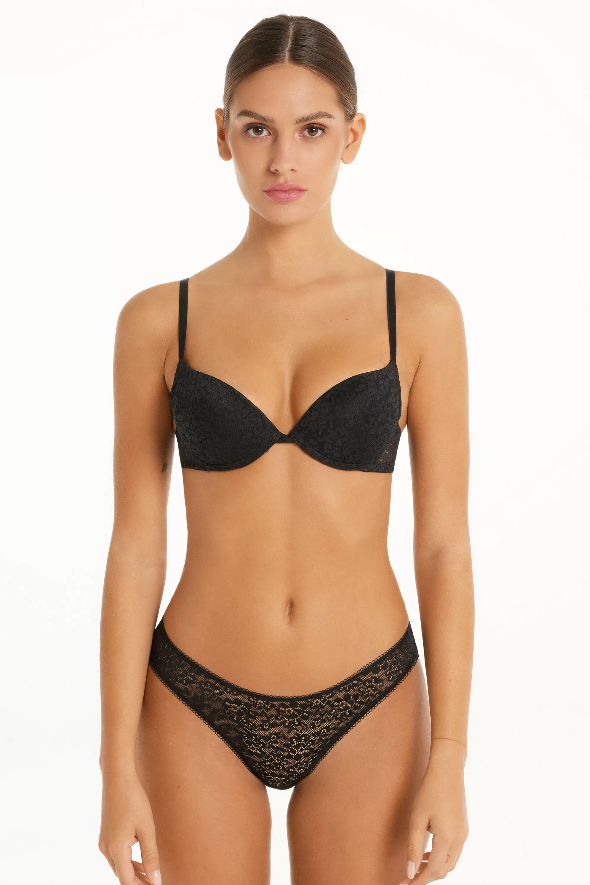 Clearance Reggiseno Super Push-up In Pizzo Riciclato Los Angeles - Push Up - Donna | Invisibile | Completi intimi