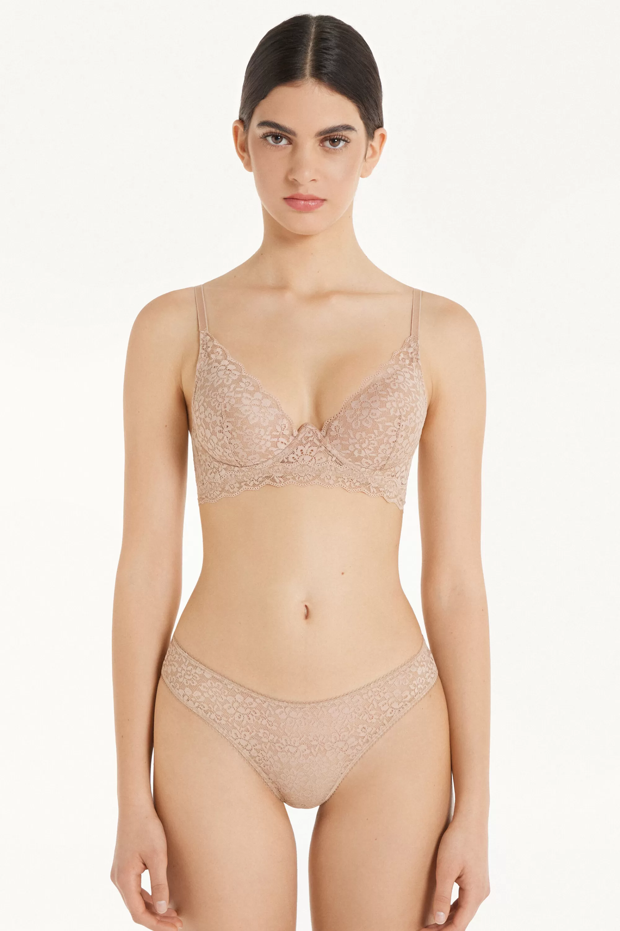 Cheap Reggiseno Super Push-up In Pizzo Riciclato Malibù - Bralette E Brassiere - Donna | Invisibile | Reggiseni