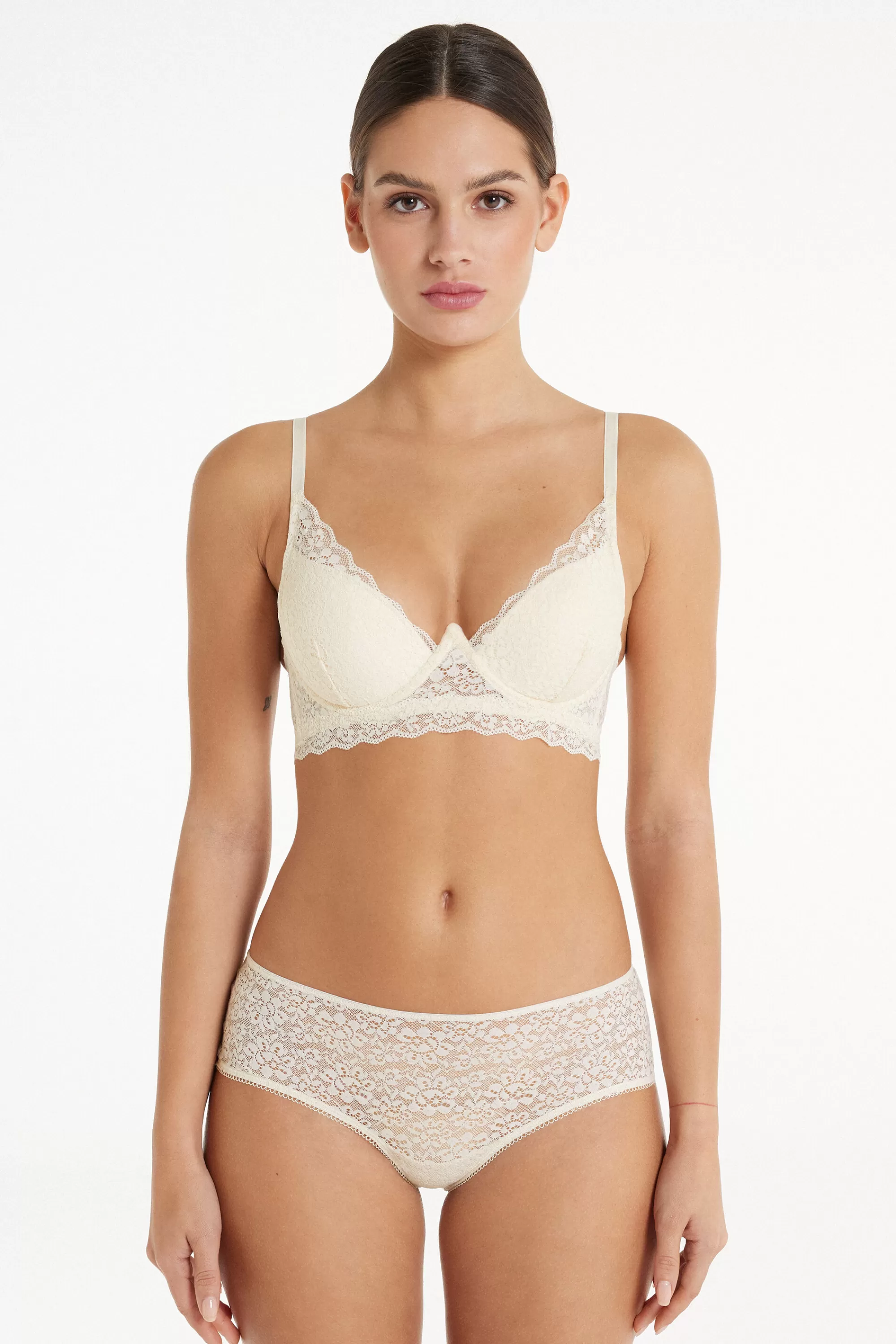 Fashion Reggiseno Super Push-up In Pizzo Riciclato Malibù - Bralette E Brassiere - Donna | Invisibile | Completi intimi
