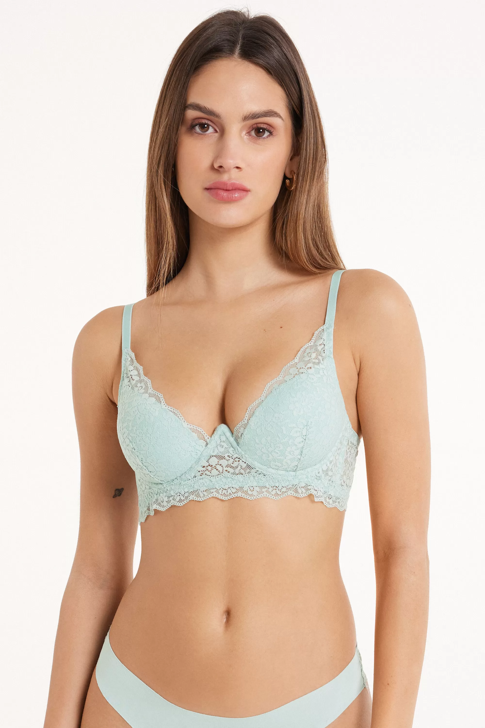 Online Reggiseno Super Push-up In Pizzo Riciclato Malibù - Bralette E Brassiere - Donna | Completi intimi | Reggiseni