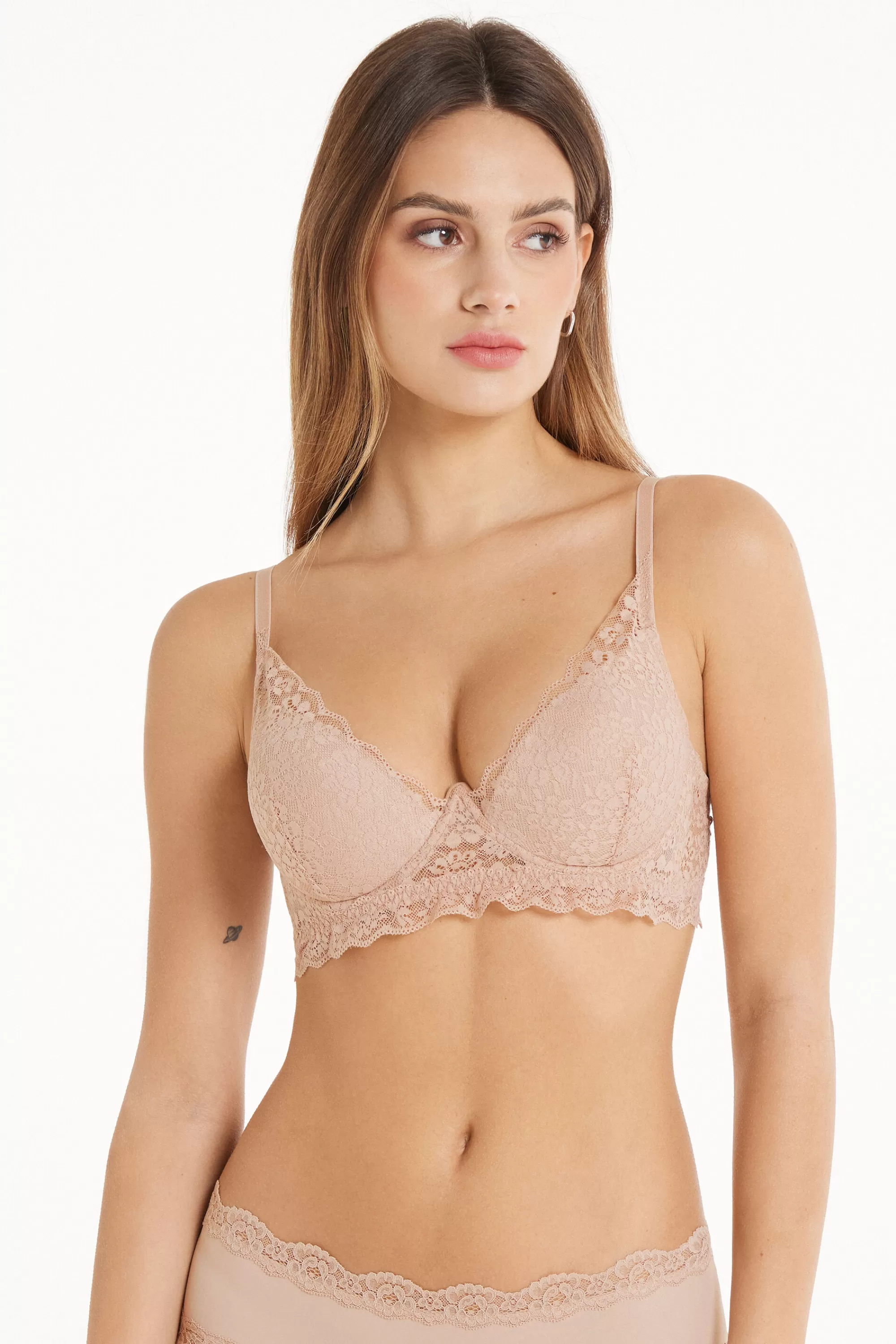 Cheap Reggiseno Super Push-up In Pizzo Riciclato Malibù - Bralette E Brassiere - Donna | Reggiseni