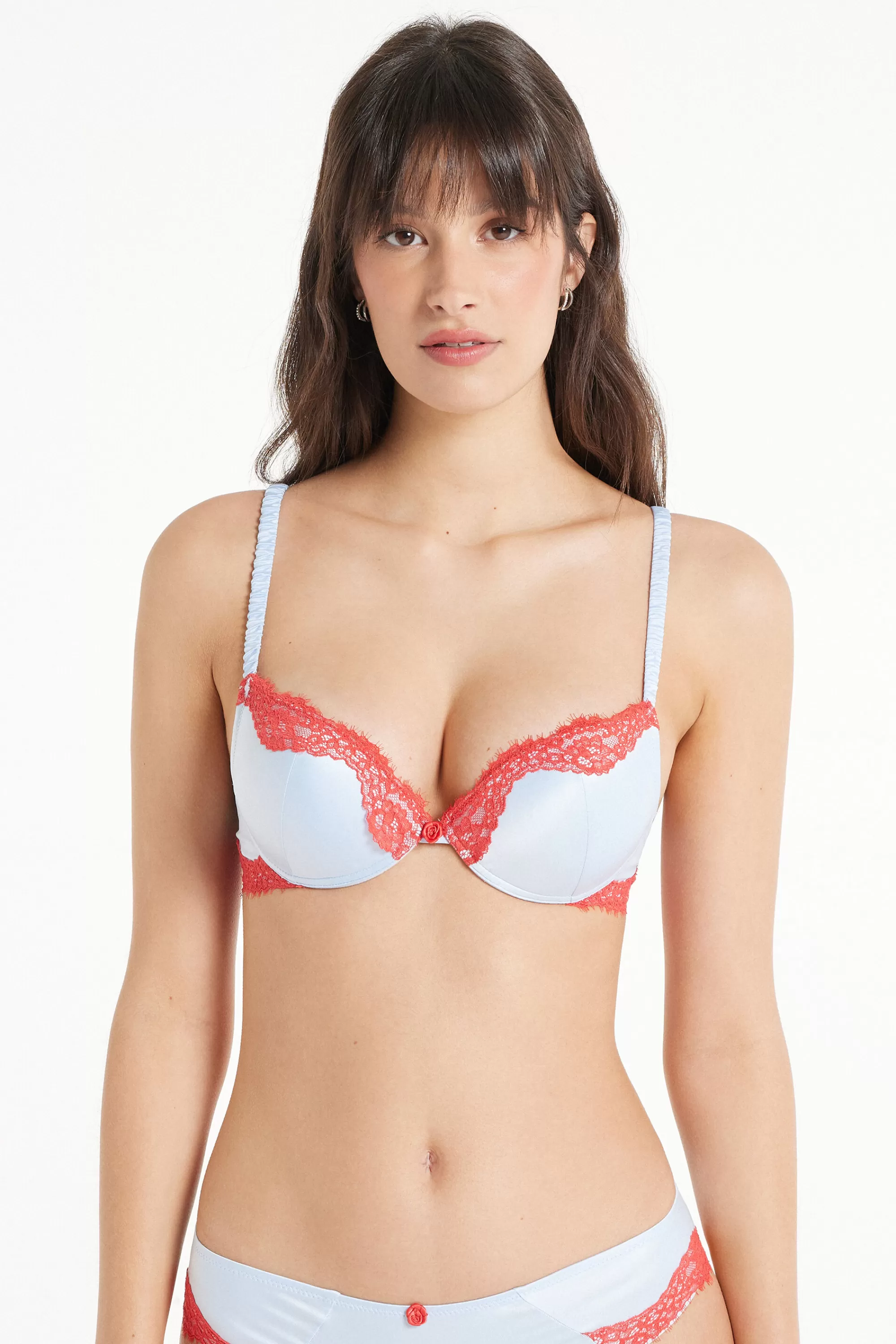 Cheap Reggiseno Super Push-up Los Angeles Pastel Baby Satin - Push Up - Donna | Completi intimi | Reggiseni