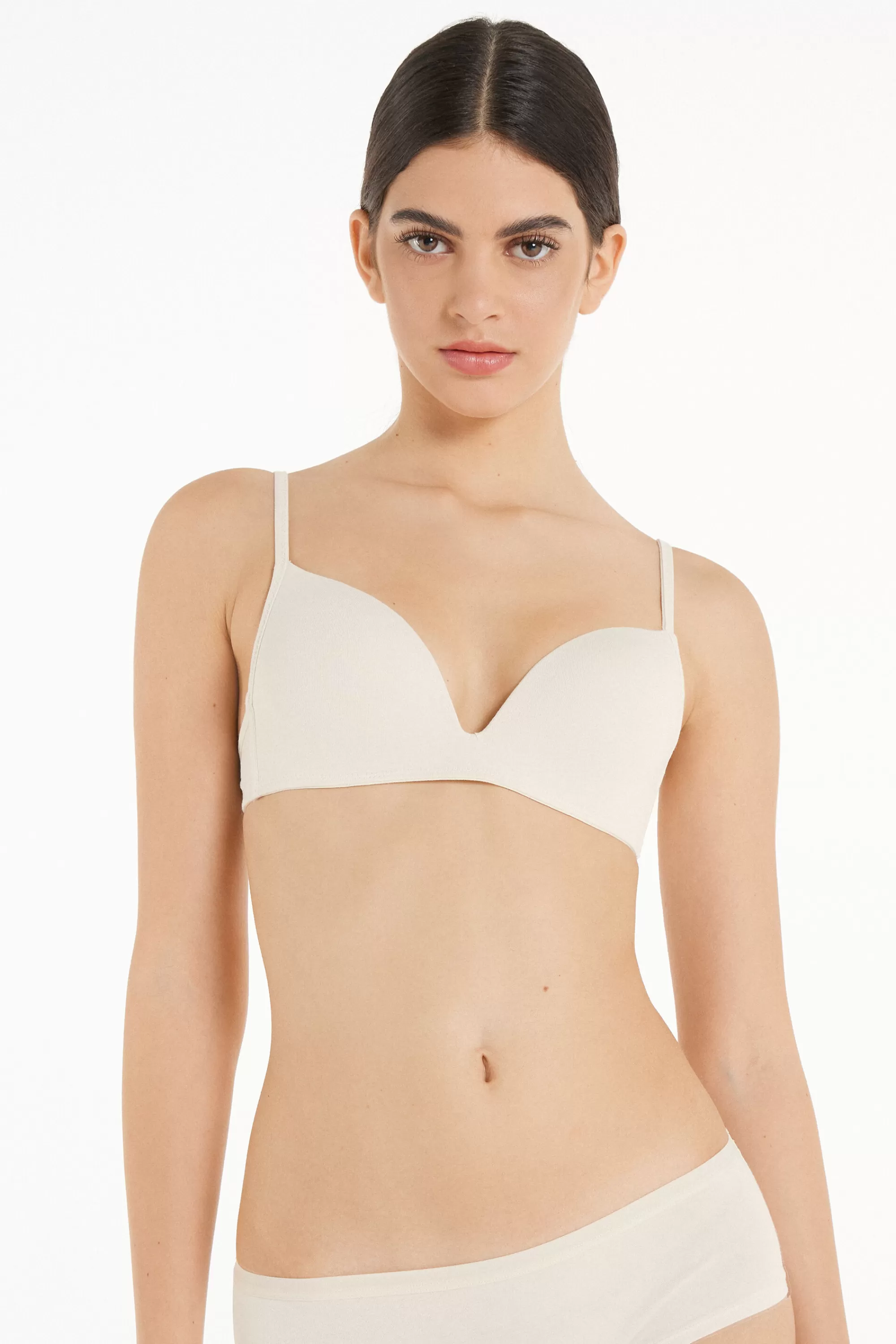 Clearance Reggiseno Triangolo Imbottito In Cotone London - Triangolo - Donna | Intimo | Invisibile