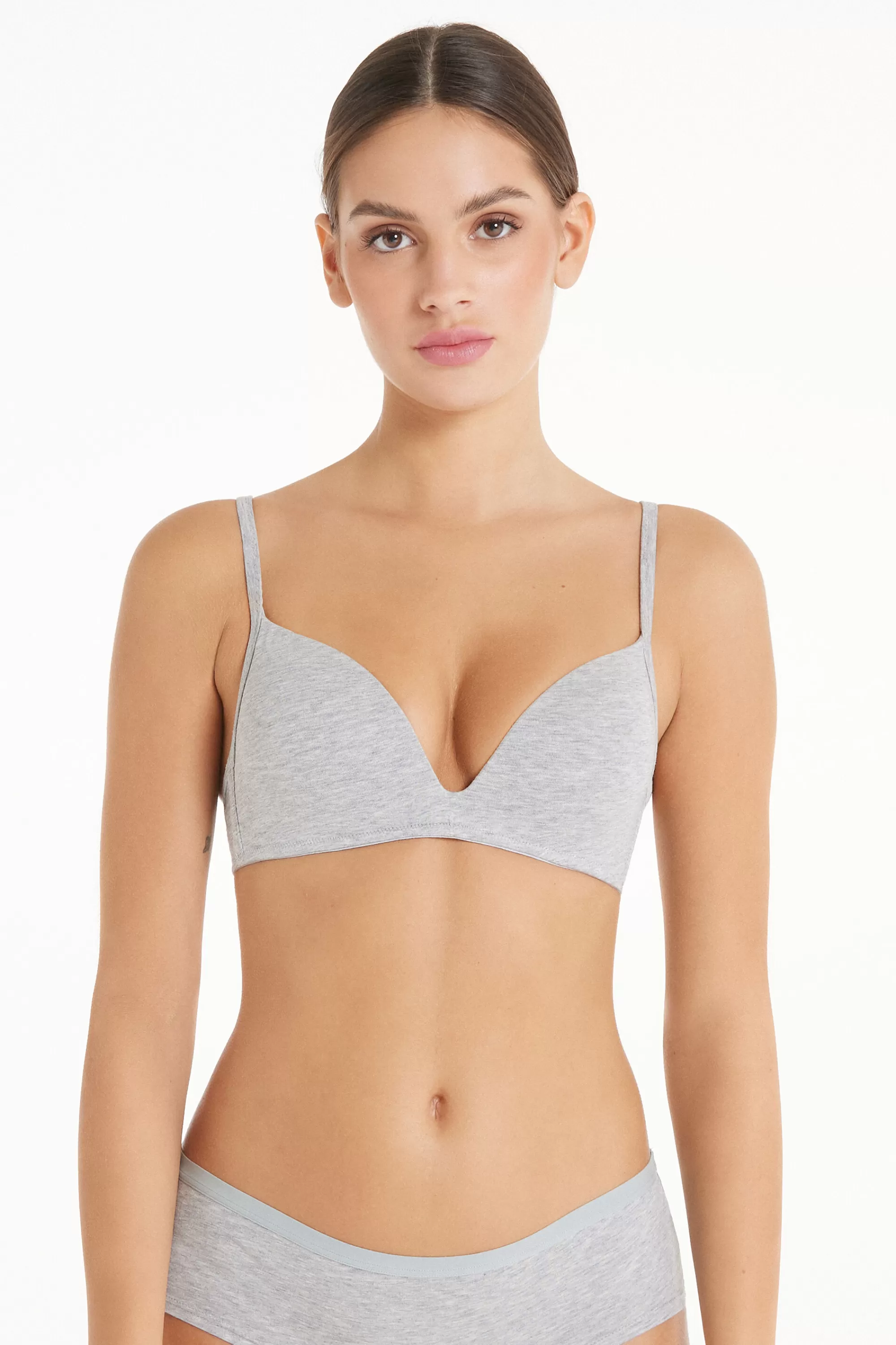 Flash Sale Reggiseno Triangolo Imbottito In Cotone London - Triangolo - Donna | Intimo | Invisibile