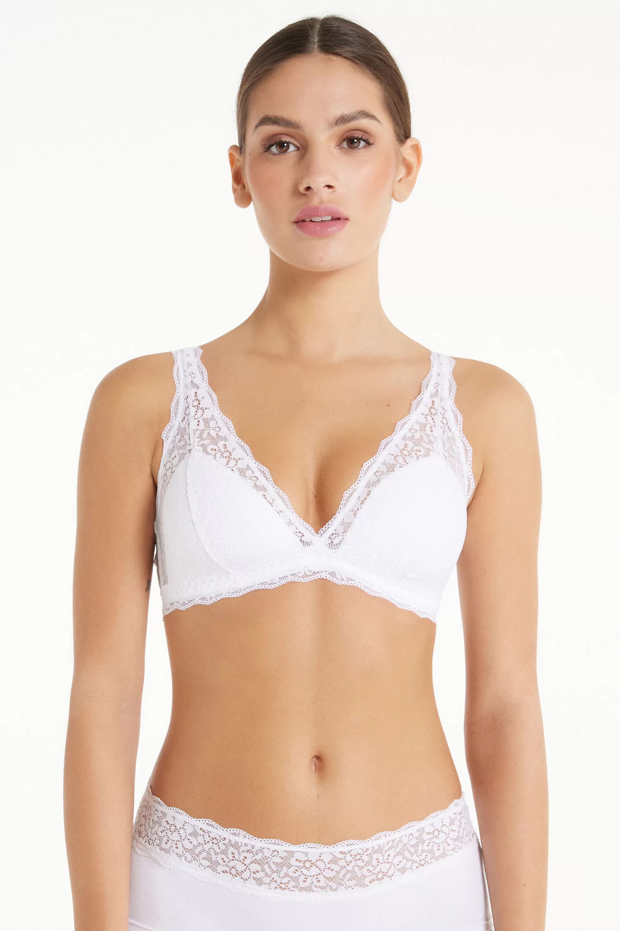 Cheap Reggiseno Triangolo In Pizzo Riciclato Havana - Bralette E Brassiere - Donna | Invisibile | Completi intimi