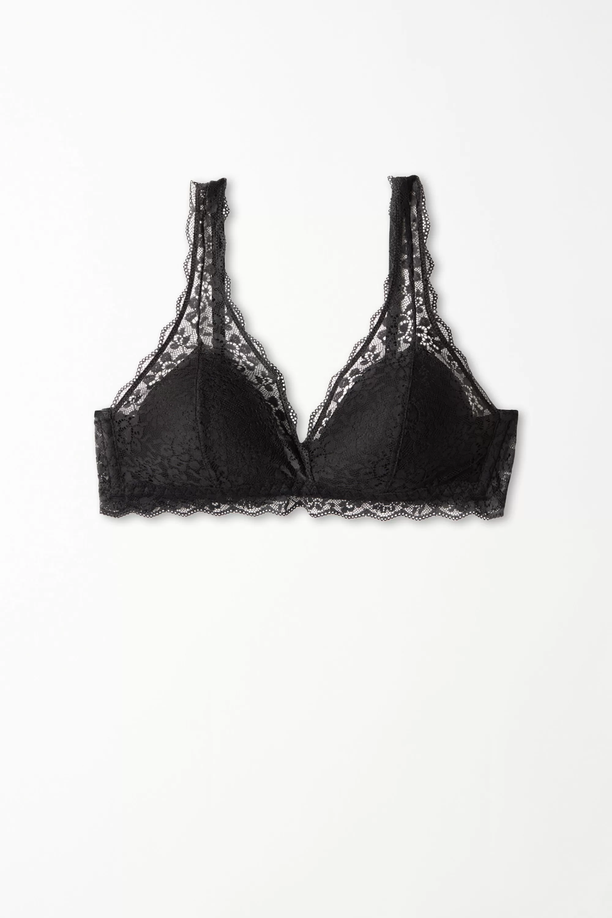 Sale Reggiseno Triangolo In Pizzo Riciclato Havana - Bralette E Brassiere - Donna | Invisibile | Completi intimi