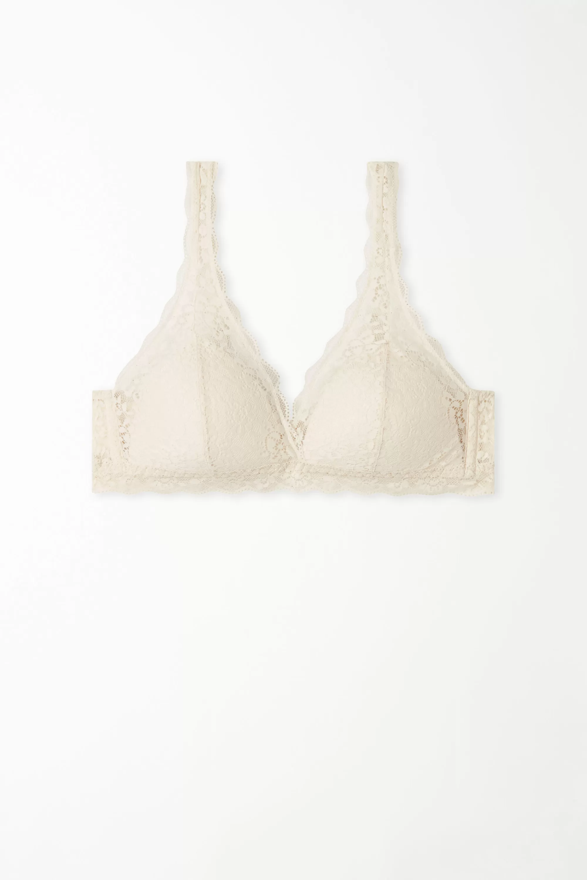 Shop Reggiseno Triangolo In Pizzo Riciclato Havana - Bralette E Brassiere - Donna | Invisibile | Completi intimi