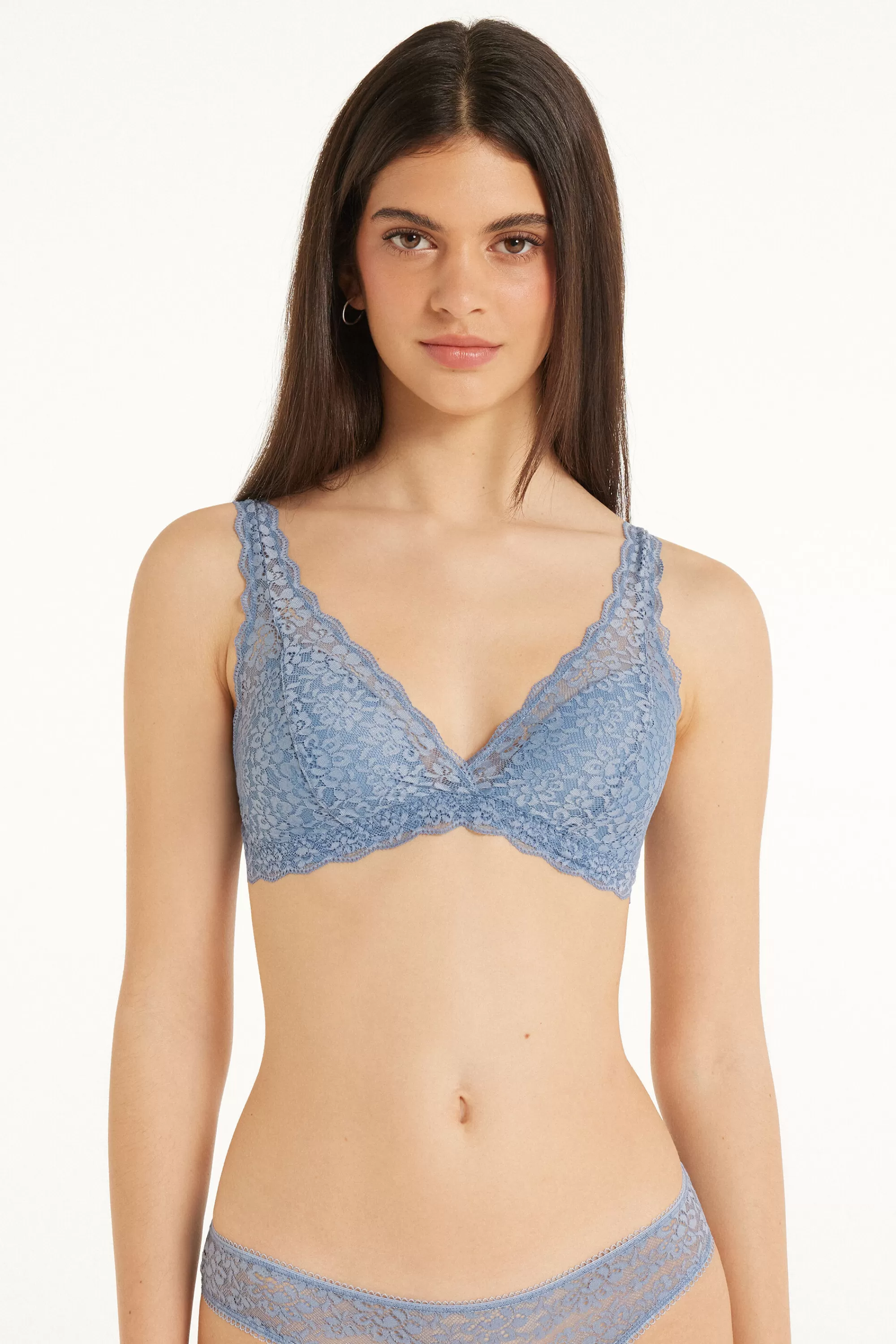 Discount Reggiseno Triangolo In Pizzo Riciclato Havana - Bralette E Brassiere - Donna | Reggiseni