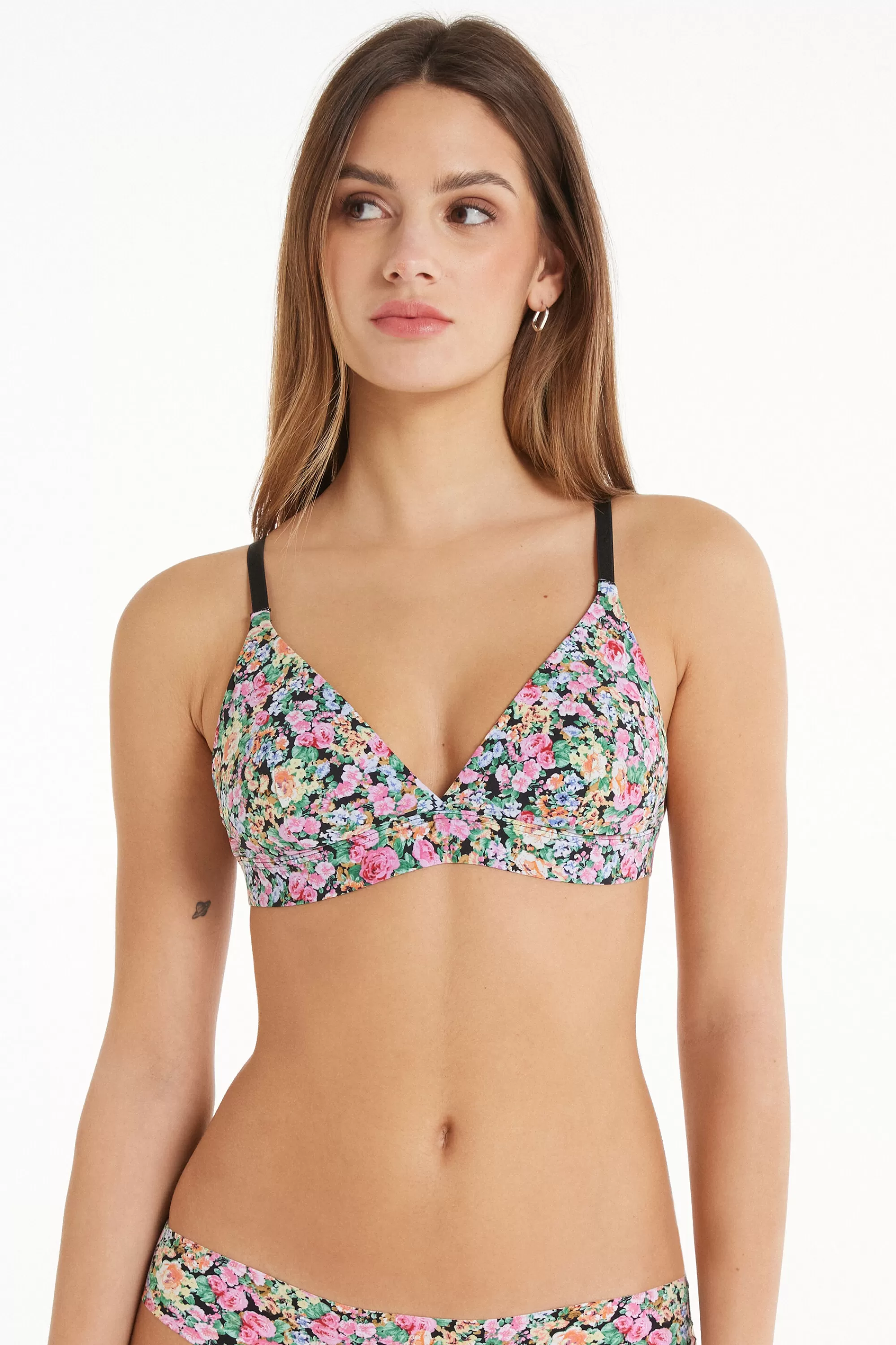 Sale Reggiseno Triangolo Lisbon Microfibra Stampata - Triangolo - Donna | Completi intimi | Reggiseni