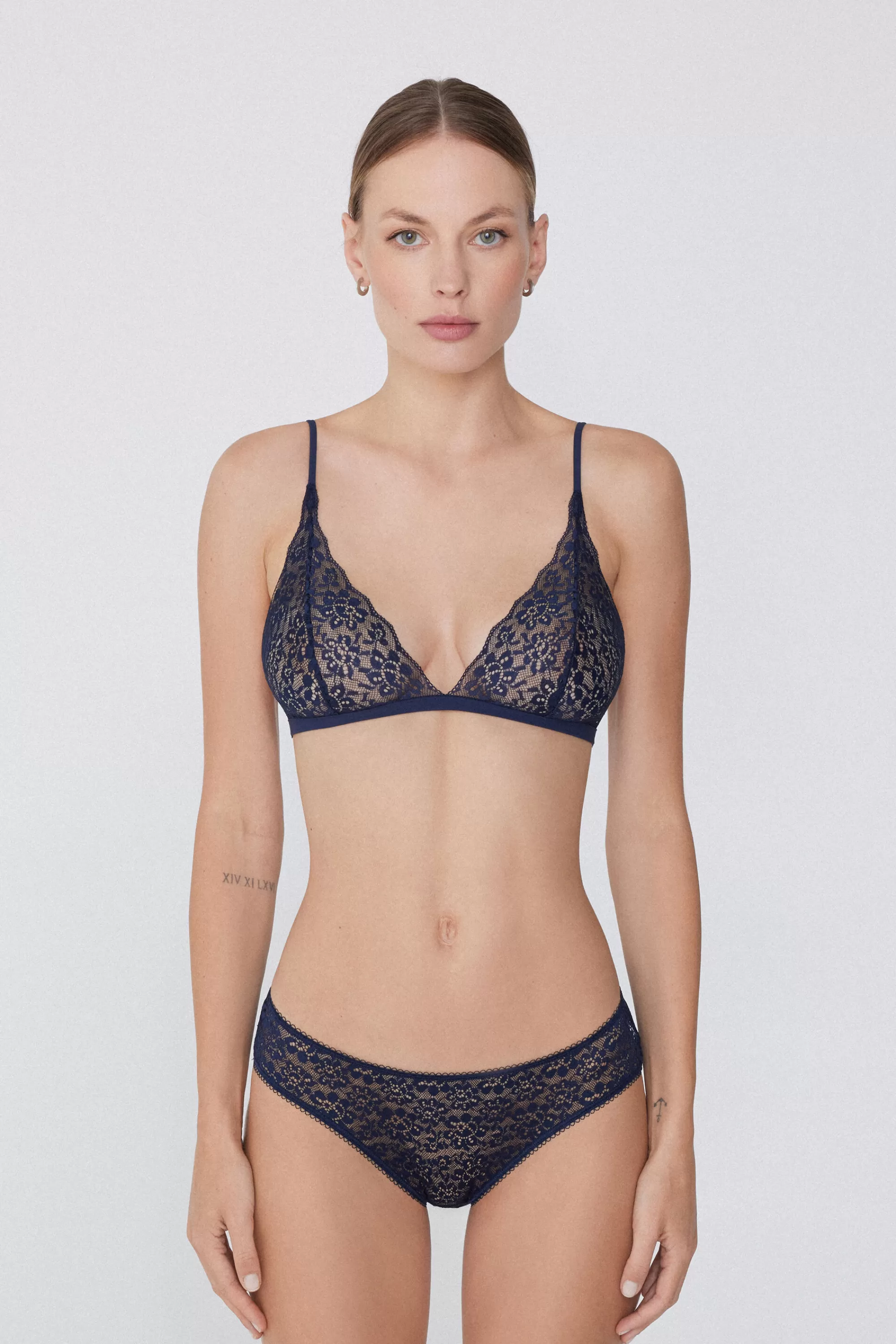 Best Reggiseno Triangolo Lisbon Senza Imbottitura In Pizzo Riciclato - Triangolo - Donna | Invisibile | Reggiseni