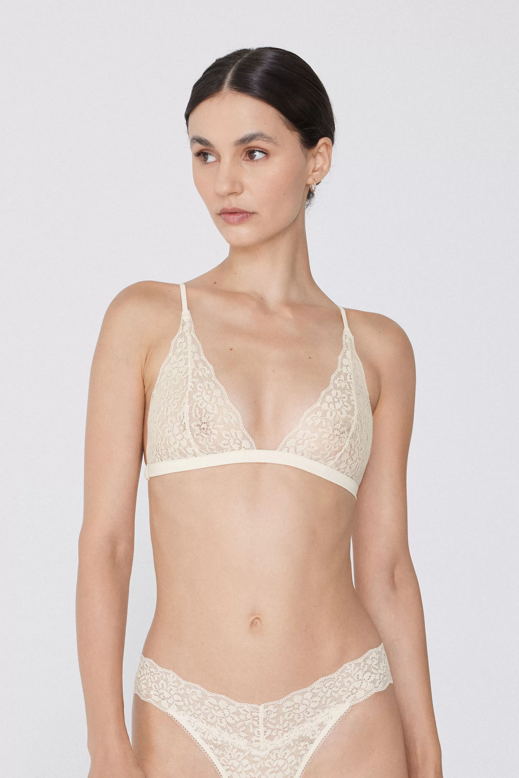 Flash Sale Reggiseno Triangolo Lisbon Senza Imbottitura In Pizzo Riciclato - Triangolo - Donna | Invisibile | Reggiseni