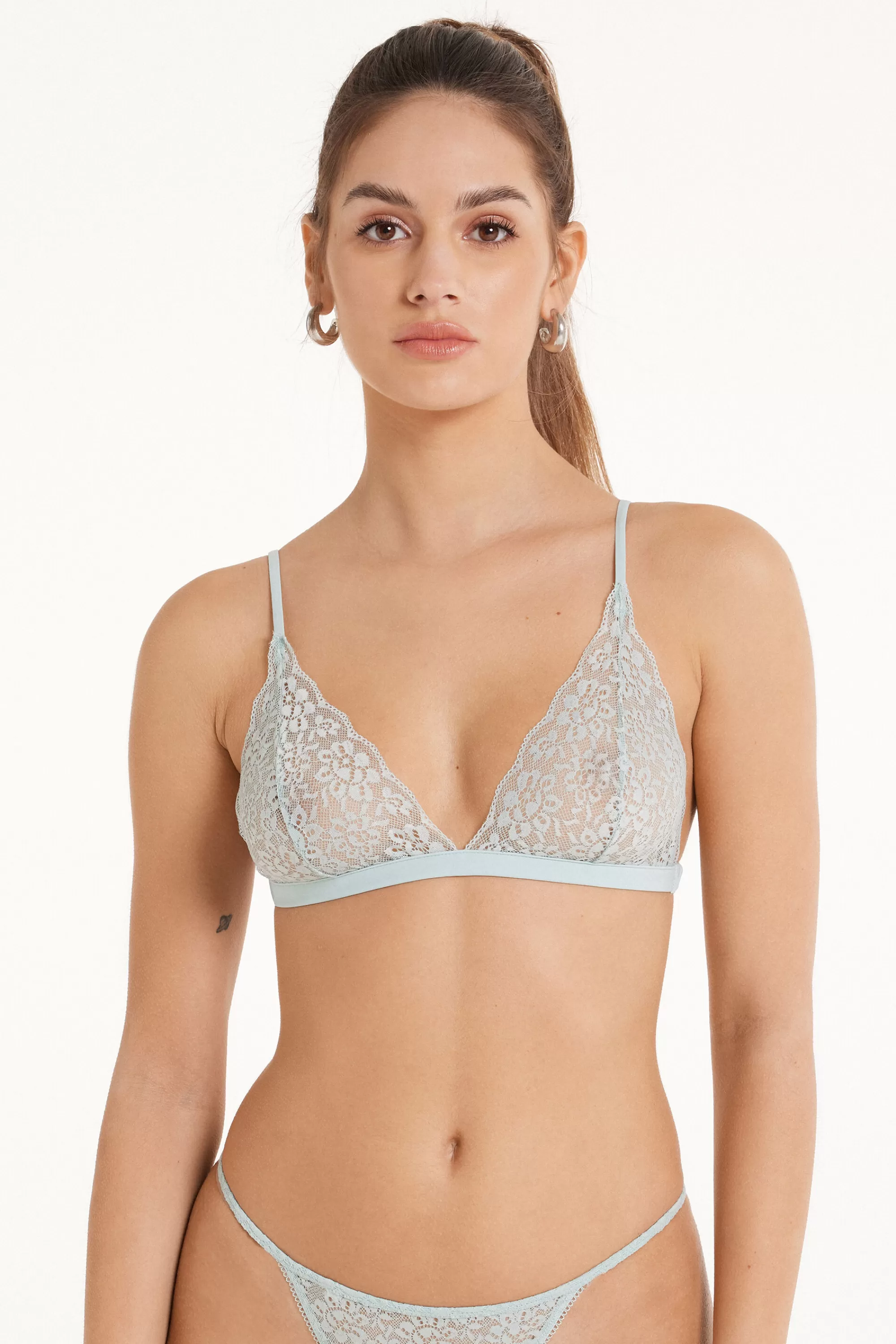 Fashion Reggiseno Triangolo Lisbon Senza Imbottitura In Pizzo Riciclato - Triangolo - Donna | Reggiseni
