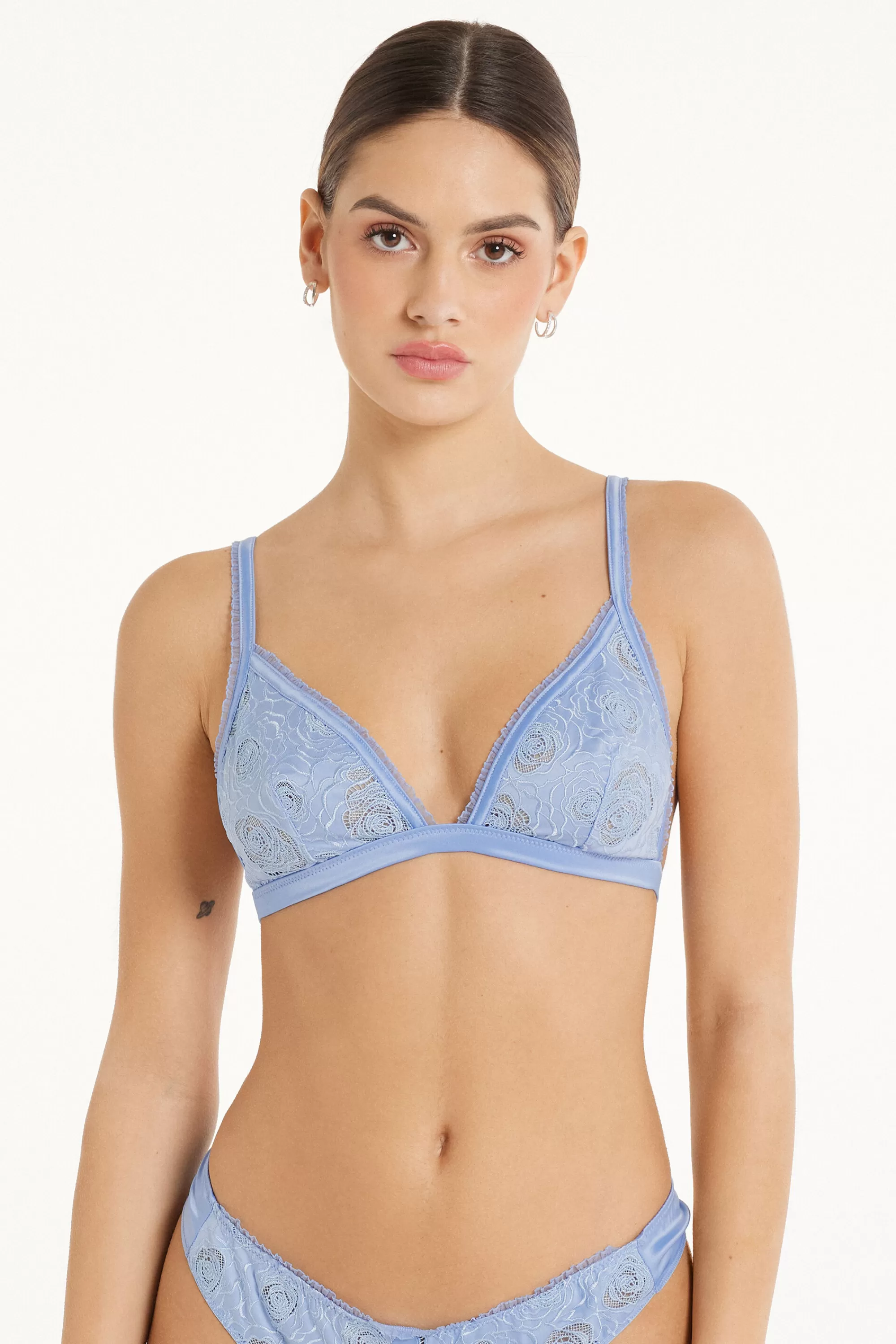 Hot Reggiseno Triangolo Non Imbottito Lisbon Eternal Roses Satin - Triangolo - Donna | Reggiseni | Completi intimi