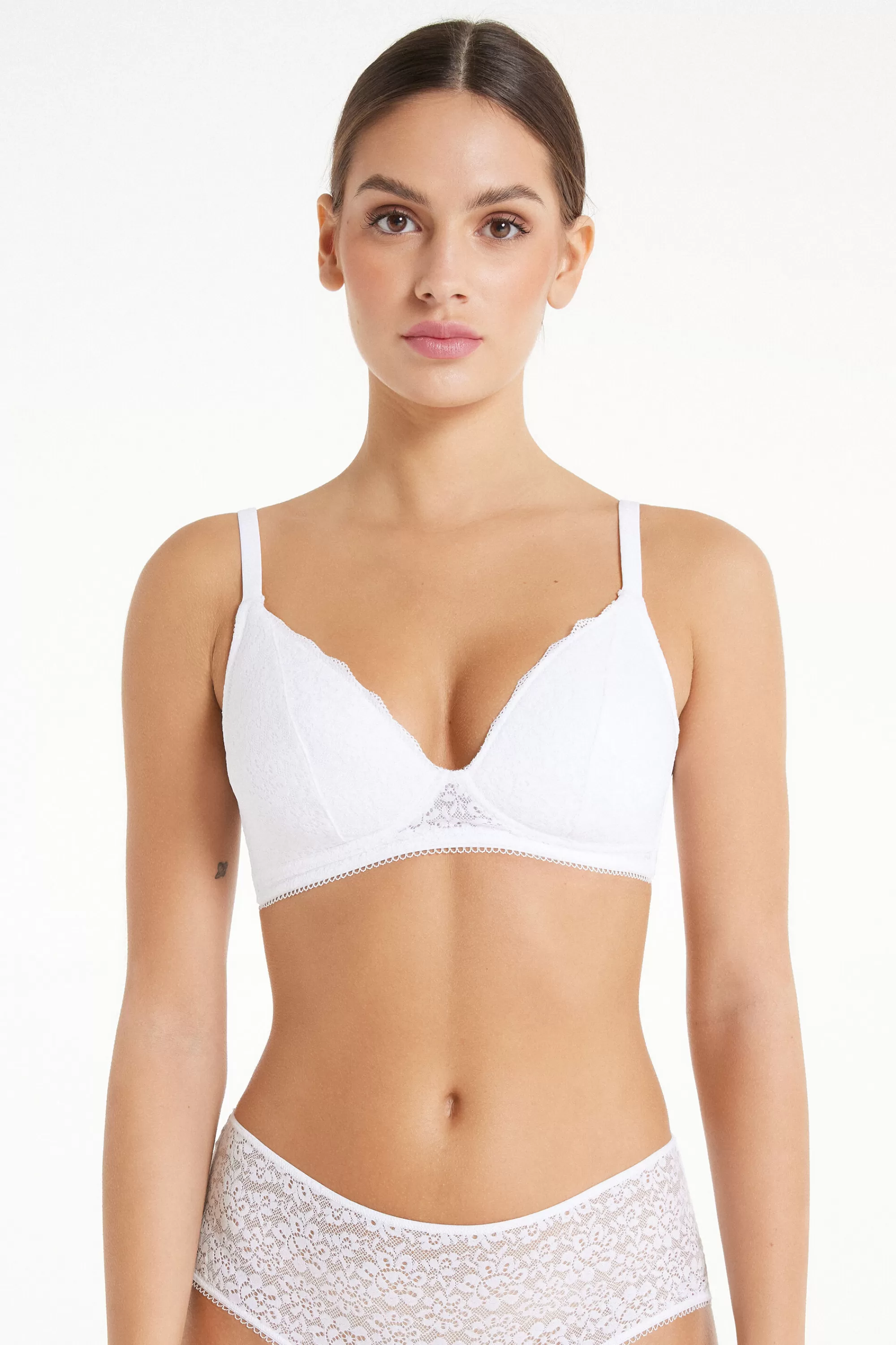 Discount Reggiseno Triangolo Pizzo Leggermente Imbottito Warsaw - Triangolo - Donna | Invisibile | Reggiseni
