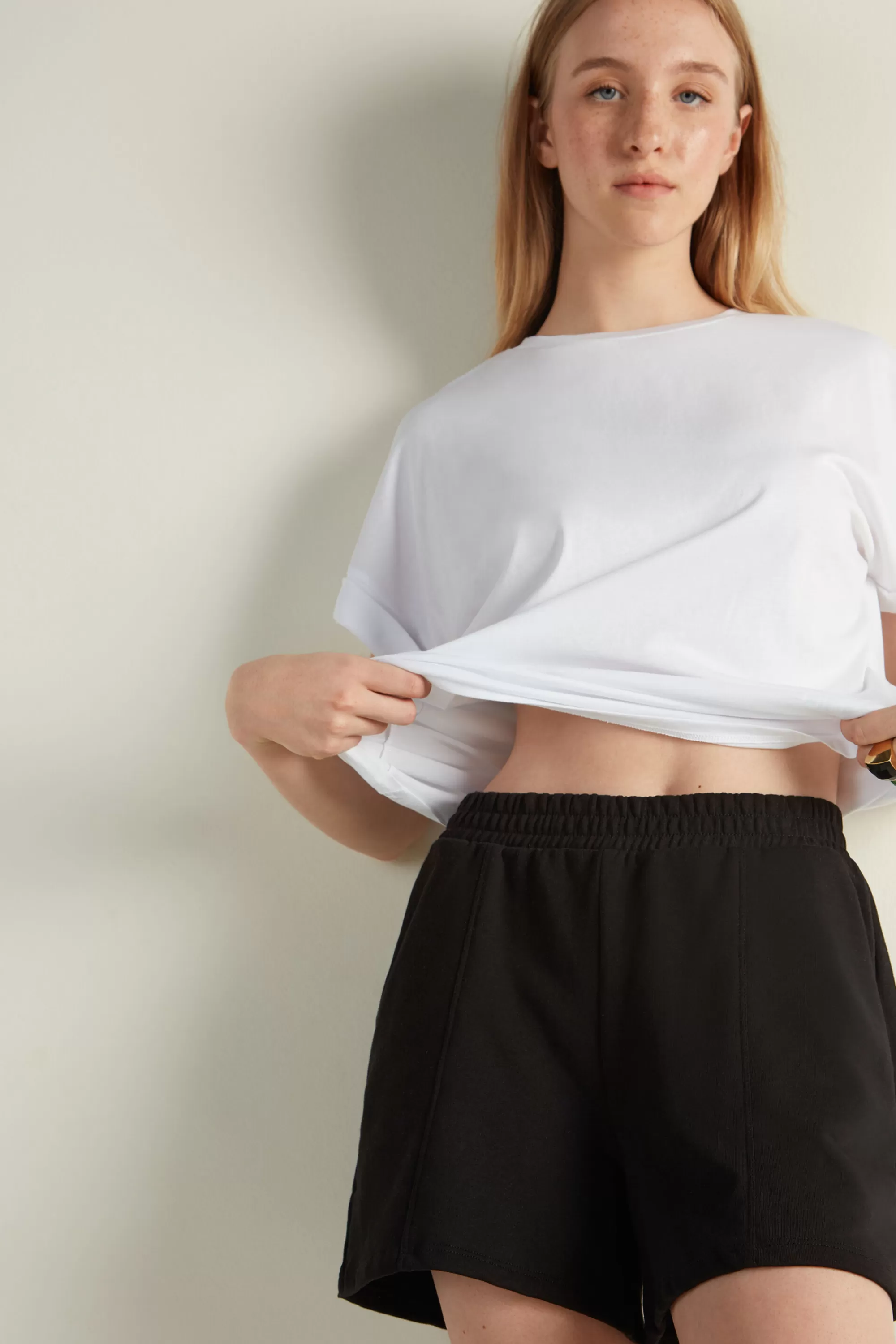 Cheap Short In Felpa Con Tasche - Shorts - Donna | Joggers e Leggings | Shorts