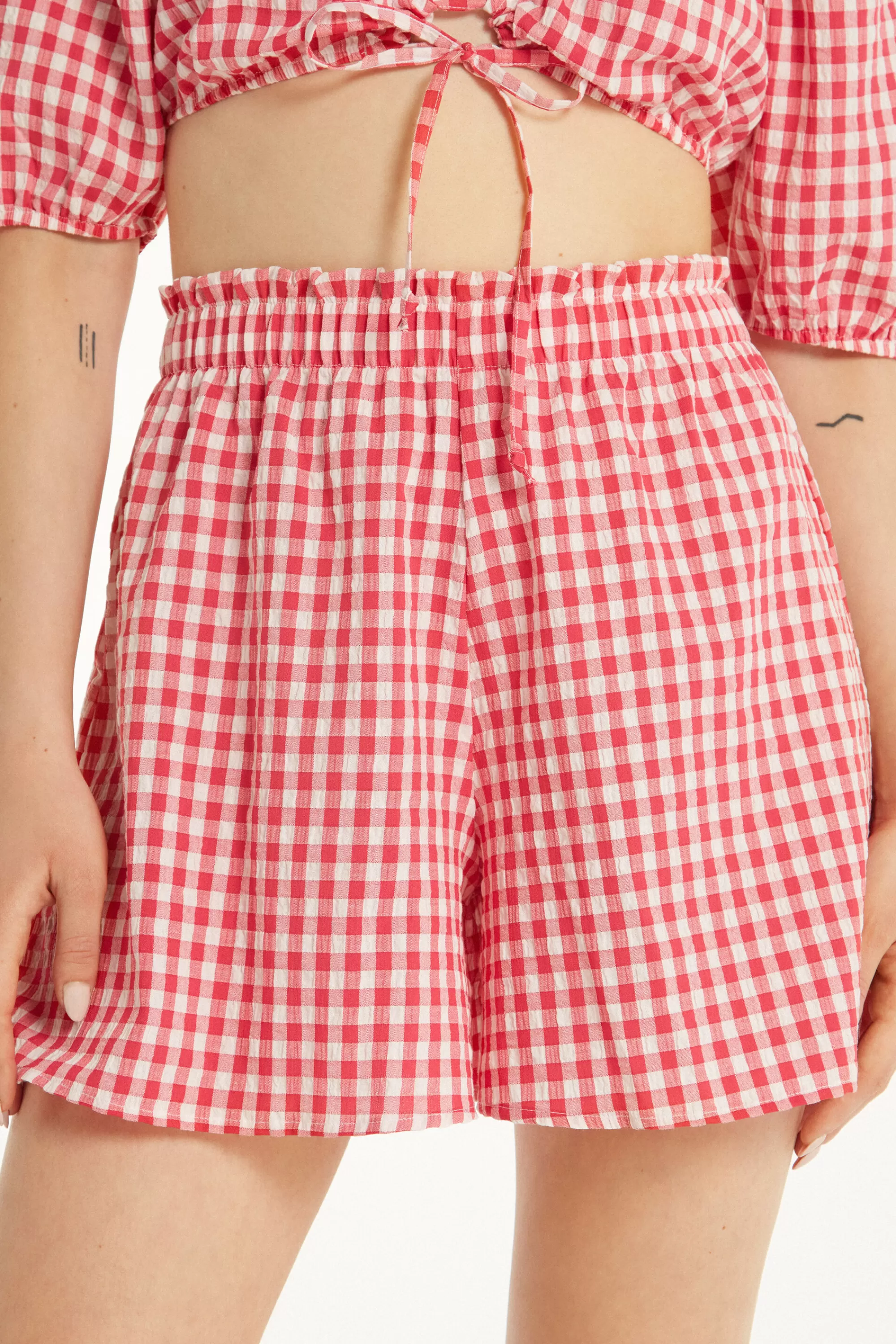 Best Short Pantagonna Effetto Stropicciato - Shorts - Donna | Shorts