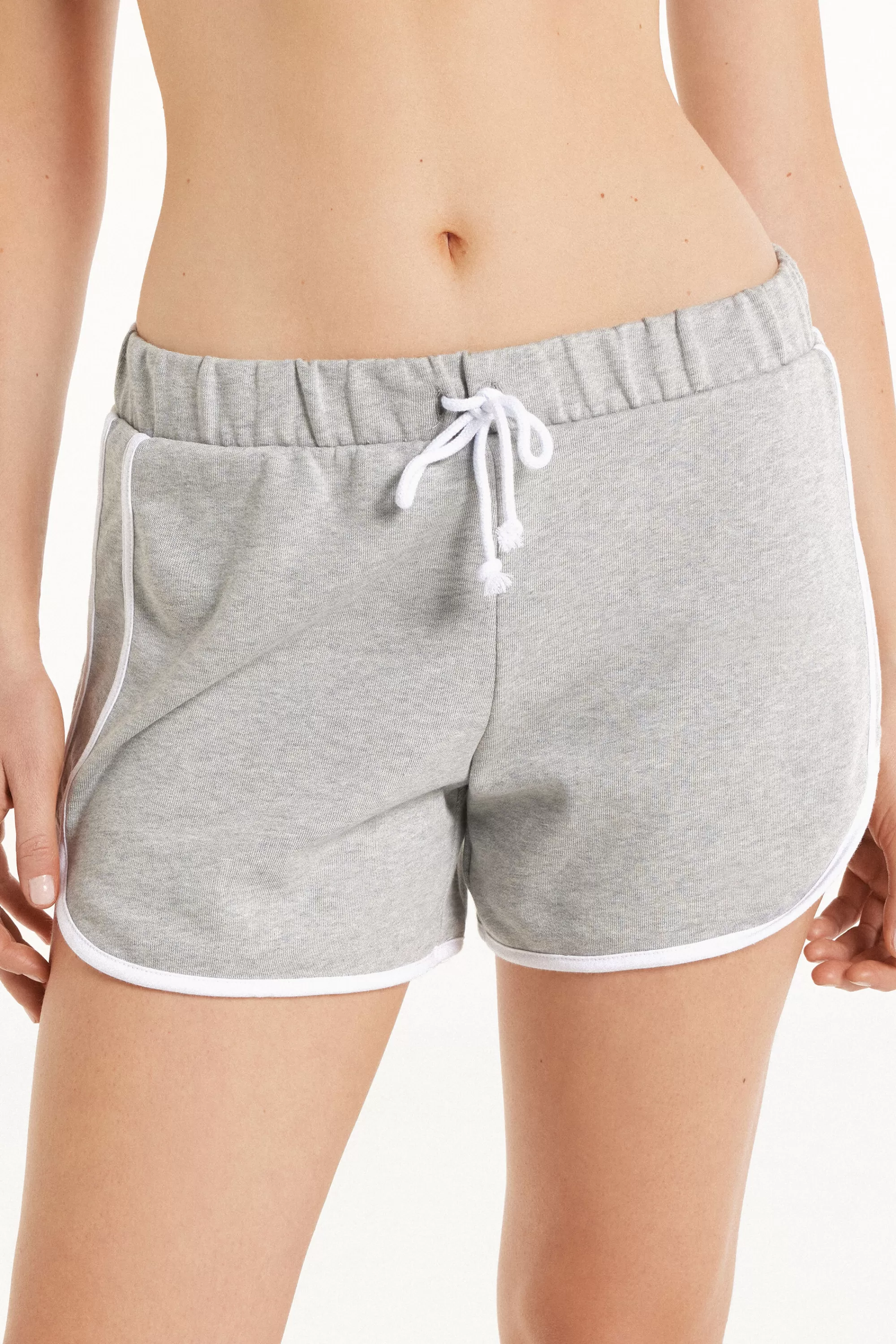 Best Sale Shorts Felpa Piping - Shorts - Donna | Joggers e Leggings | Shorts