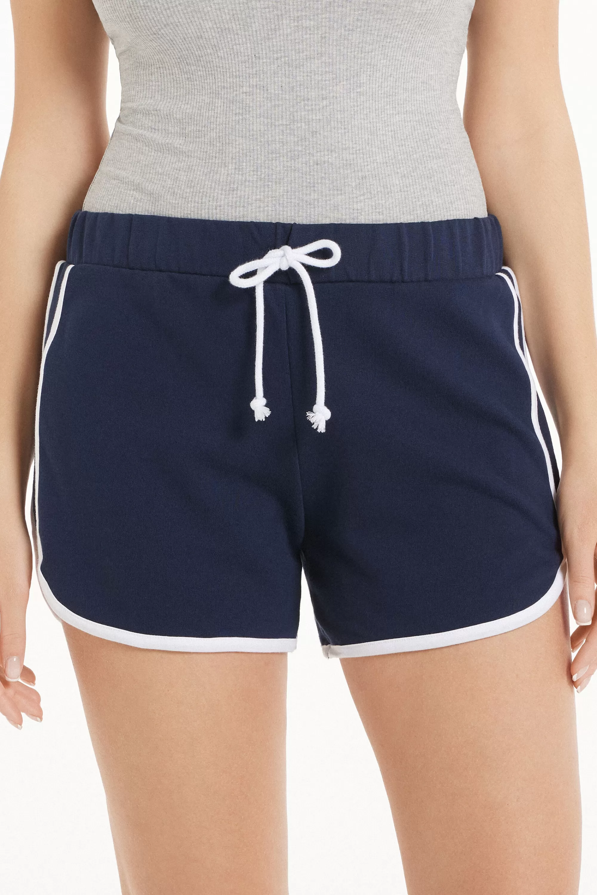 Online Shorts Felpa Piping - Shorts - Donna | Joggers e Leggings | Shorts