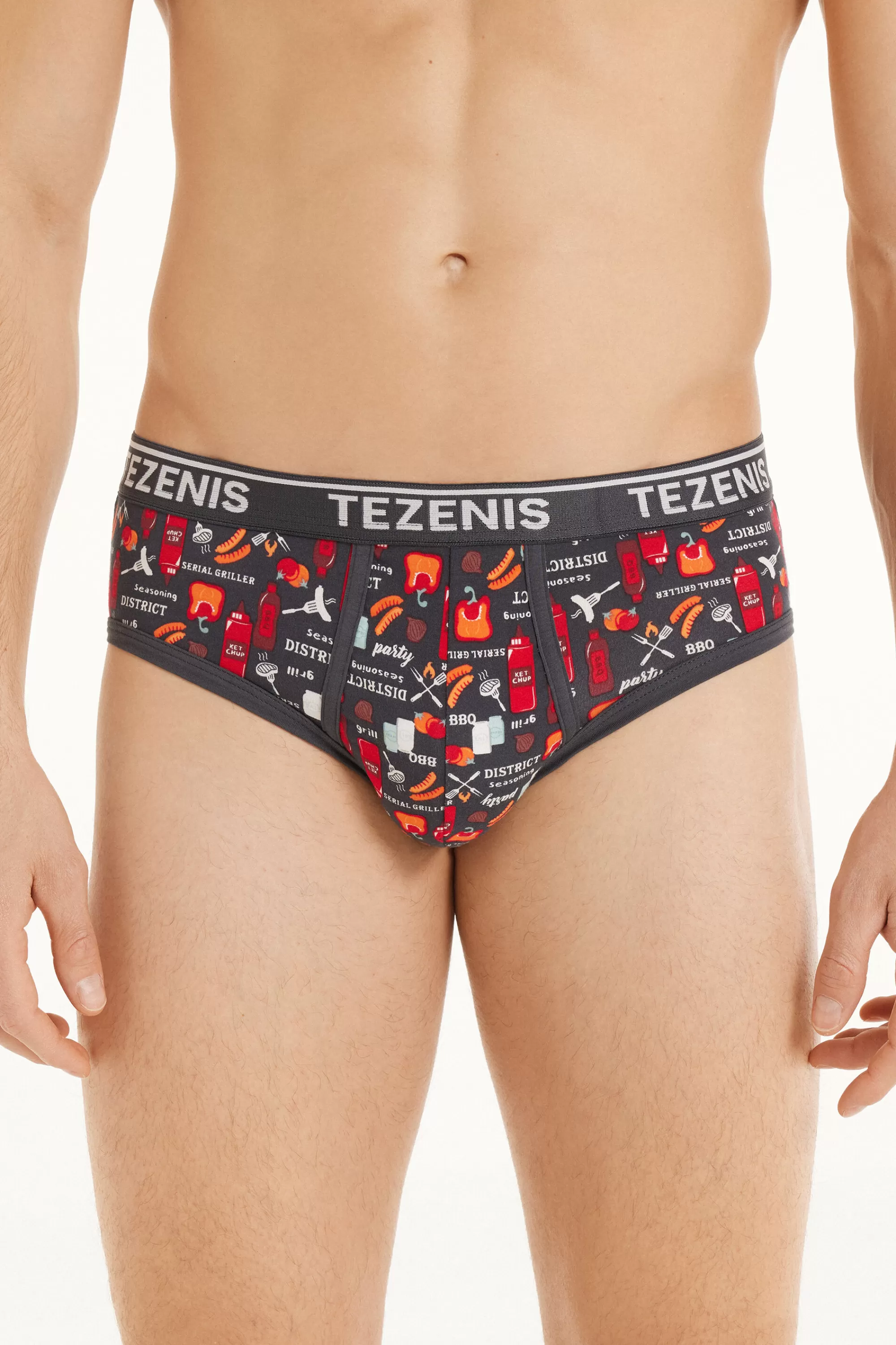 Flash Sale Slip Cotone Stampato Con Logo - Slip - Uomo | Slip