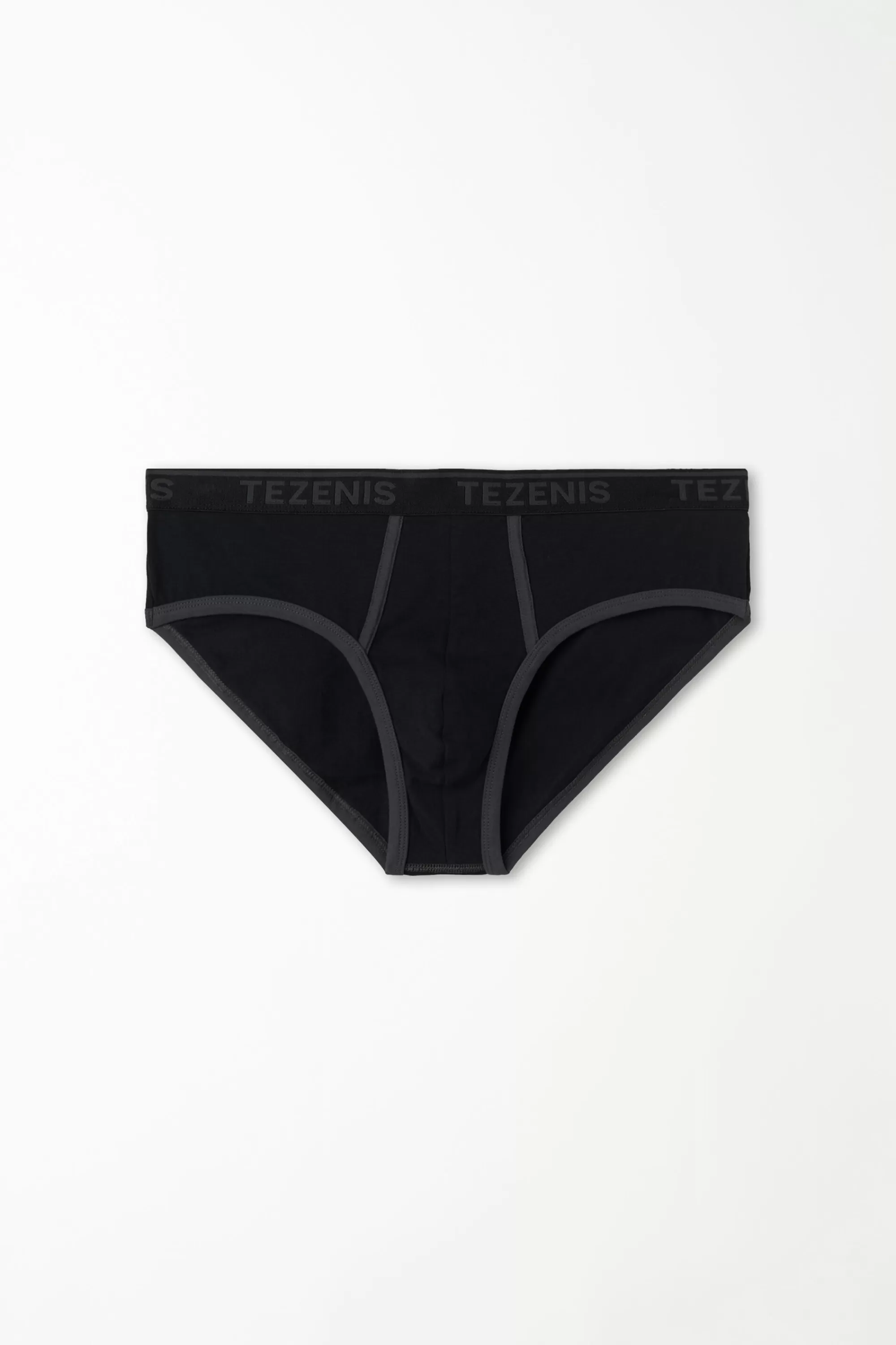 Outlet Slip In Cotone Bordi A Contrasto Con Logo - Slip - Uomo | Slip