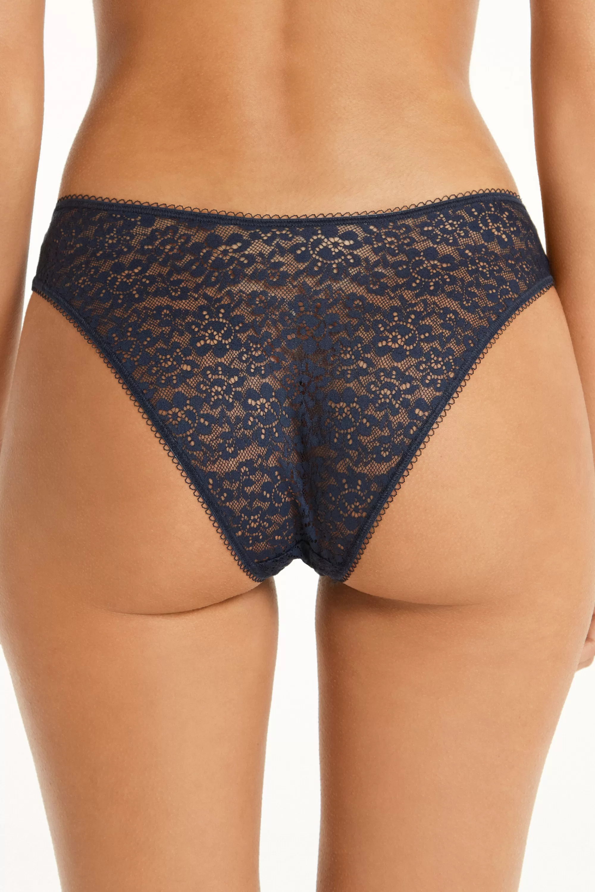 Flash Sale Slip Sgambato In Pizzo Riciclato - Slip Classico - Donna | Sposa | Invisibile