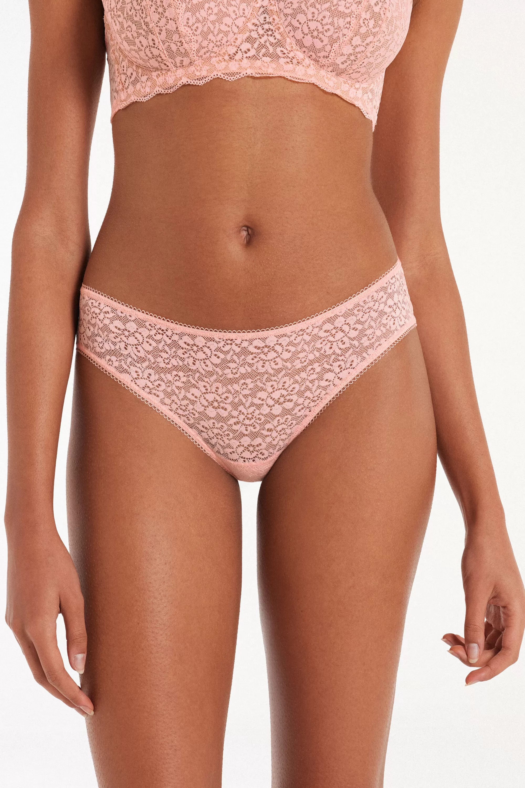 Online Slip Sgambato In Pizzo Riciclato - Slip Classico - Donna | Completi intimi | Slip