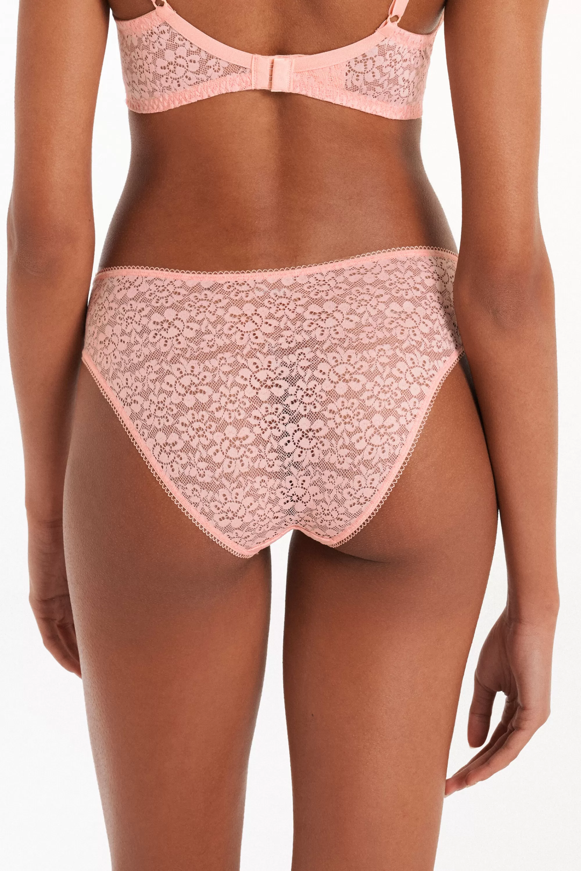 Online Slip Sgambato In Pizzo Riciclato - Slip Classico - Donna | Completi intimi | Slip