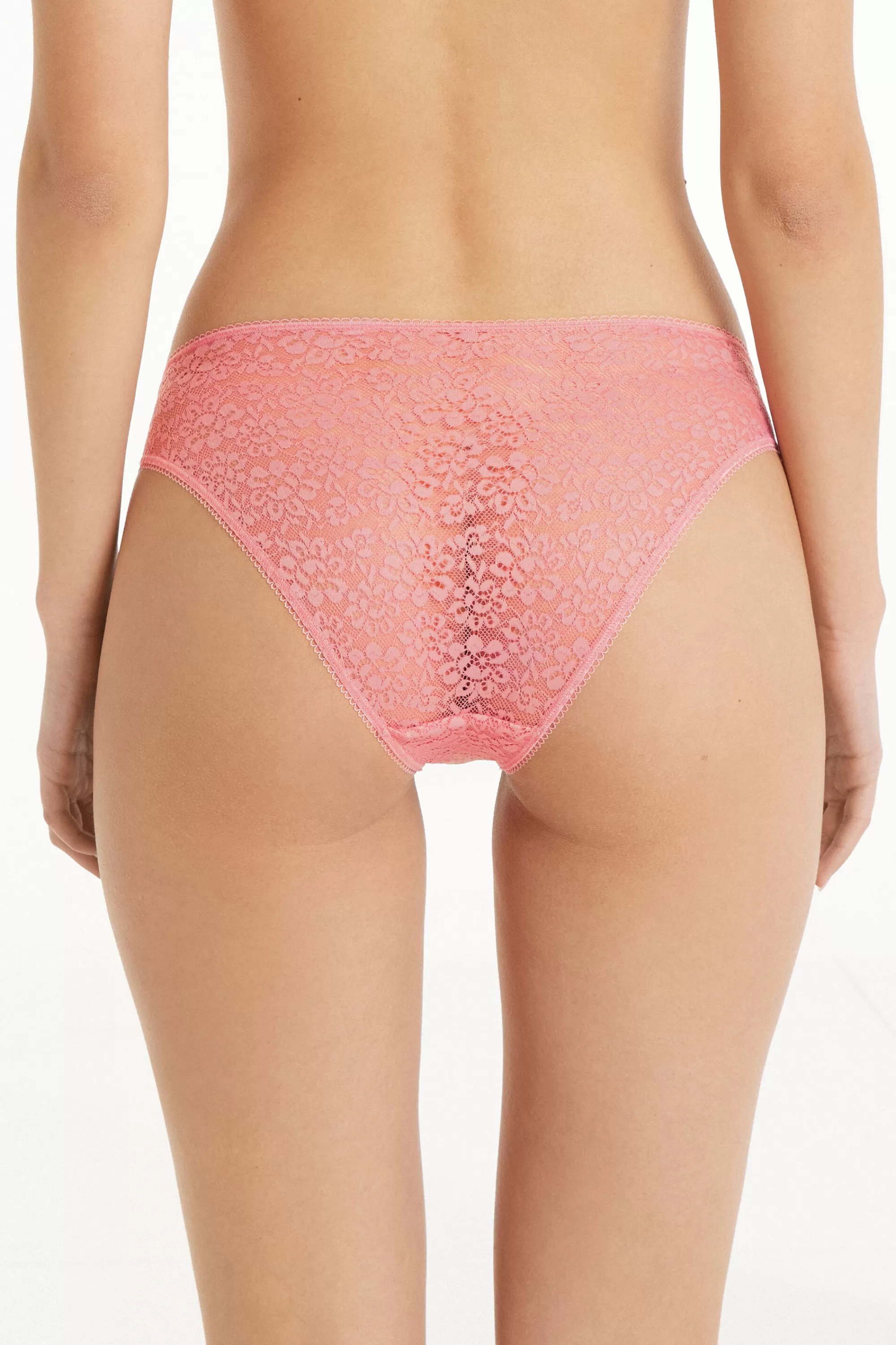 Hot Slip Sgambato In Pizzo Riciclato - Slip Classico - Donna | Slip
