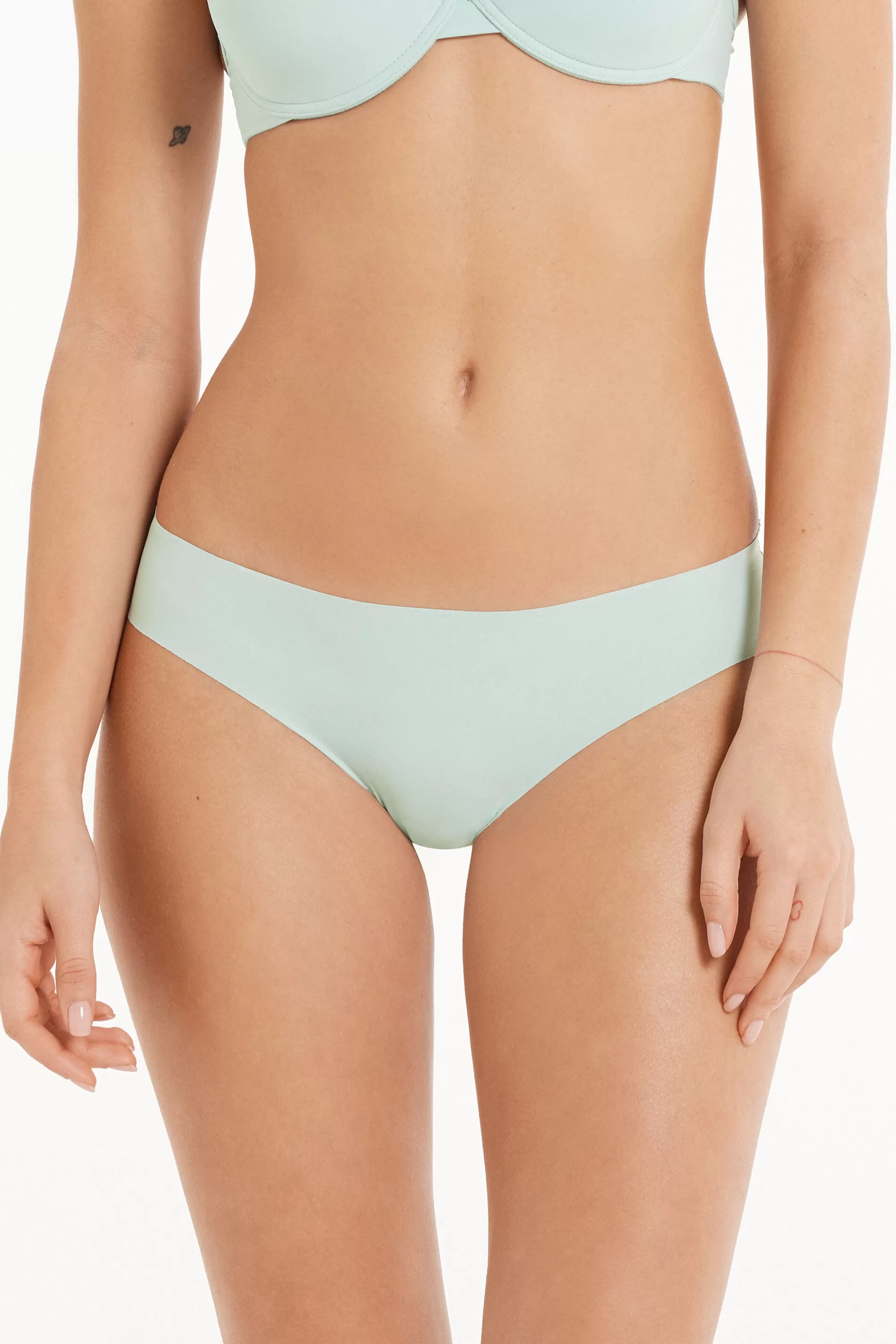 Online Slip Taglio Vivo In Microfibra - Slip Classico - Donna | Slip