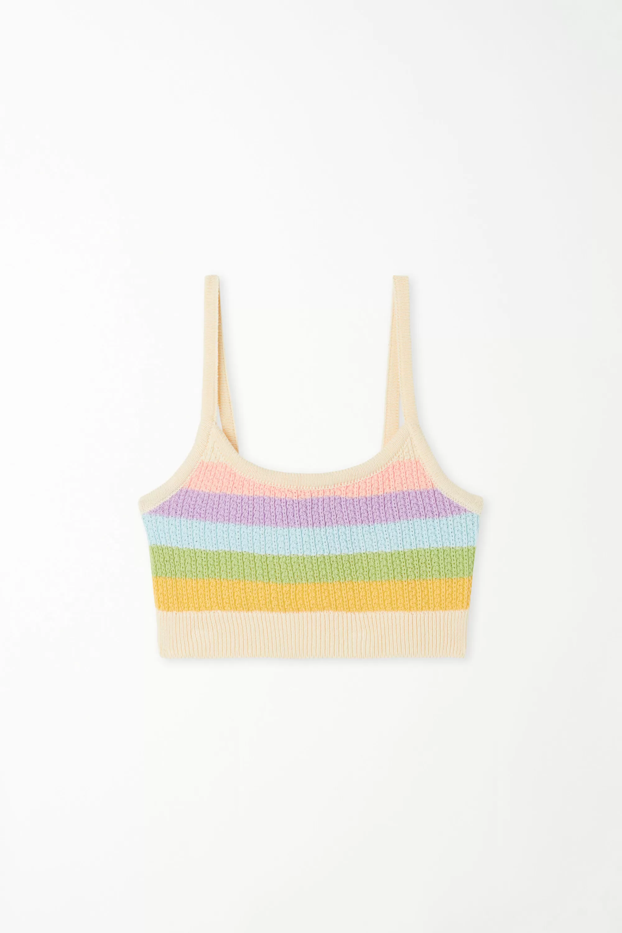 Flash Sale Top Cortissimo A Righe Cotone Calato - Canotte E Top - Donna | Canotte e Top