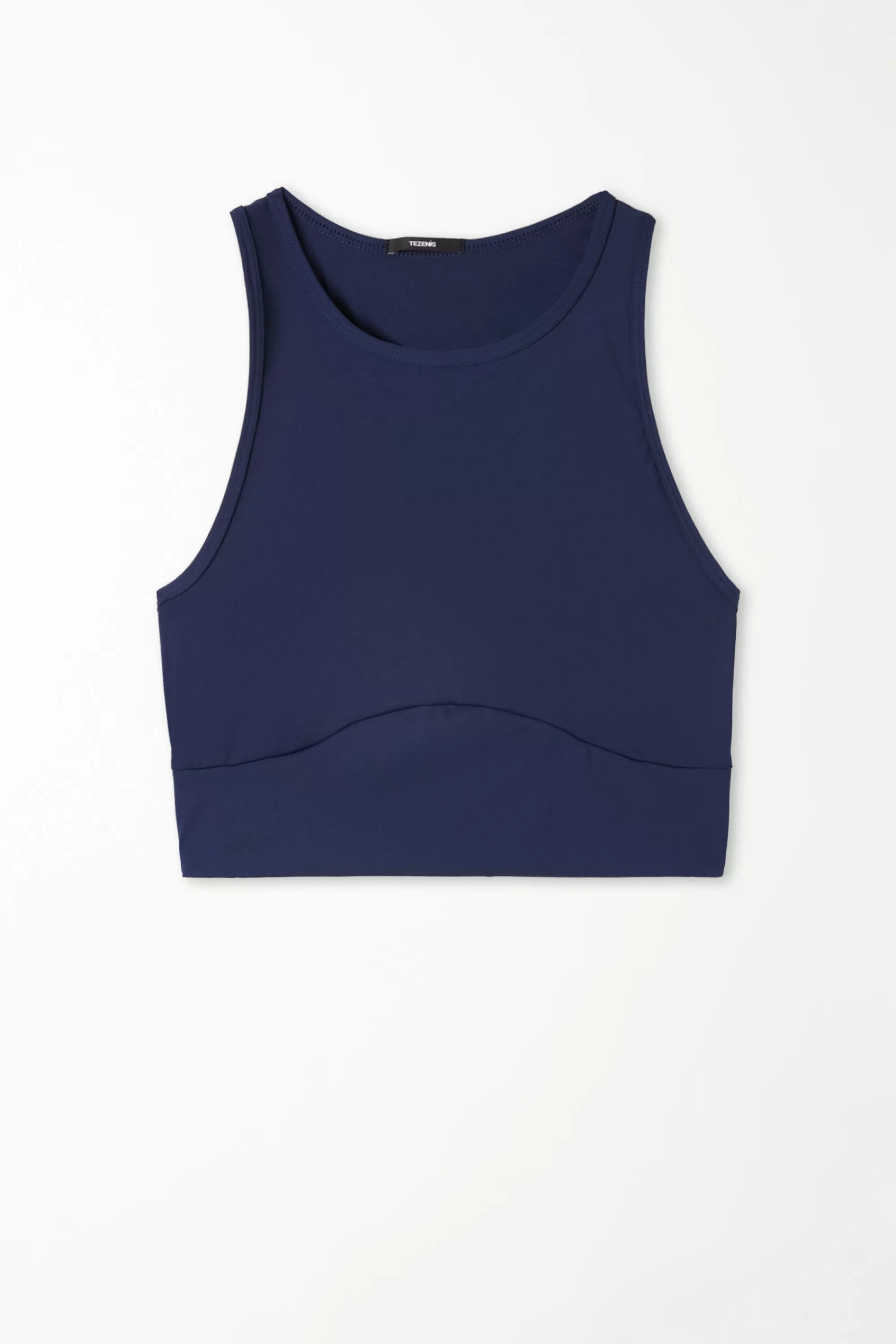 Cheap Top Corto Senza Maniche In Microfibra - Canotte E Top - Donna | Top e T-shirt | Collezione Fitness