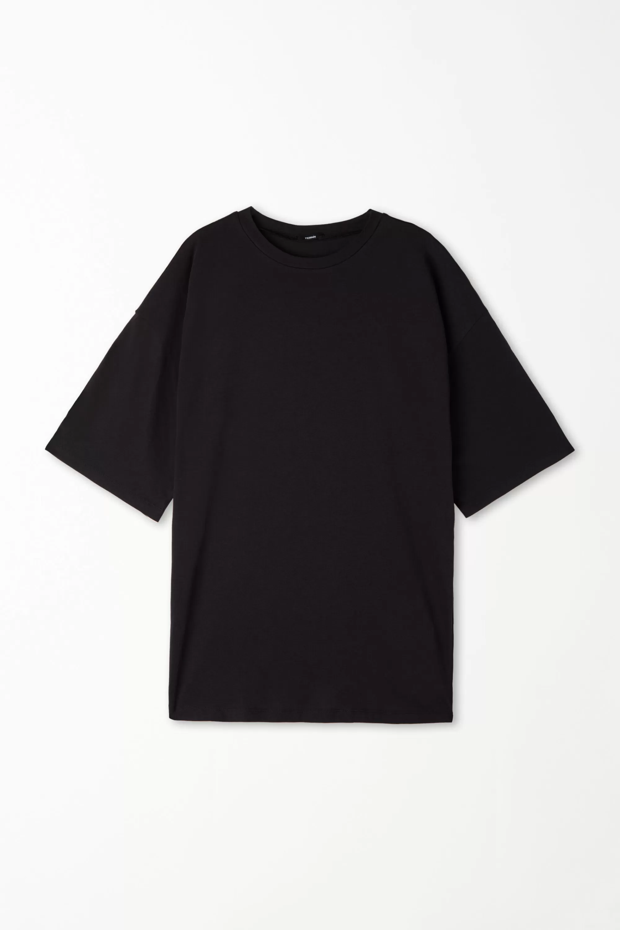 Cheap T-Shirt A Girocollo Oversize In Cotone - Magliette Maniche Corte - Donna | Magliette maniche corte