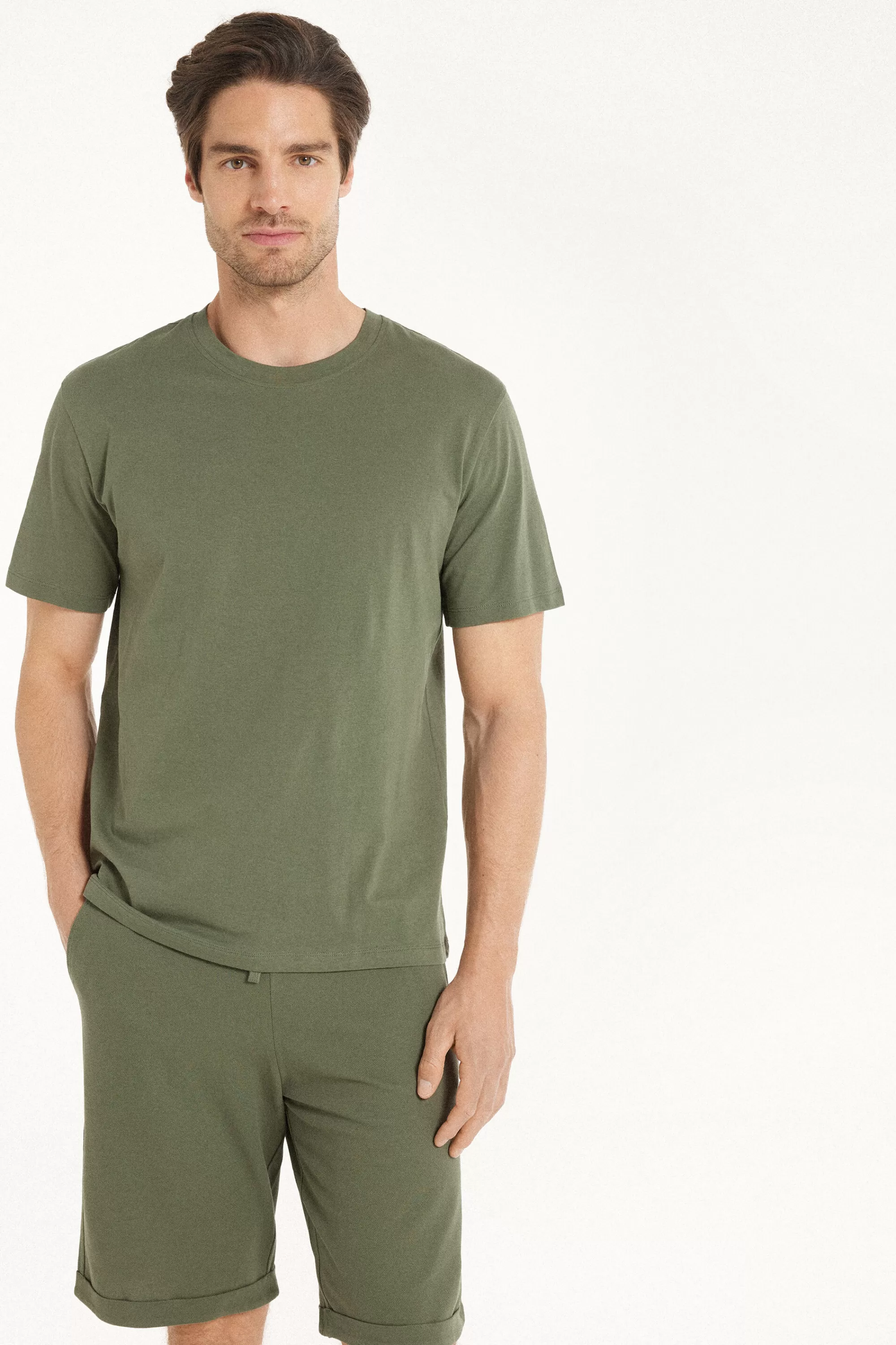 Sale T-shirt Basic Ampia In Cotone - T-shirt E Magliette - Uomo | T-shirt e Magliette