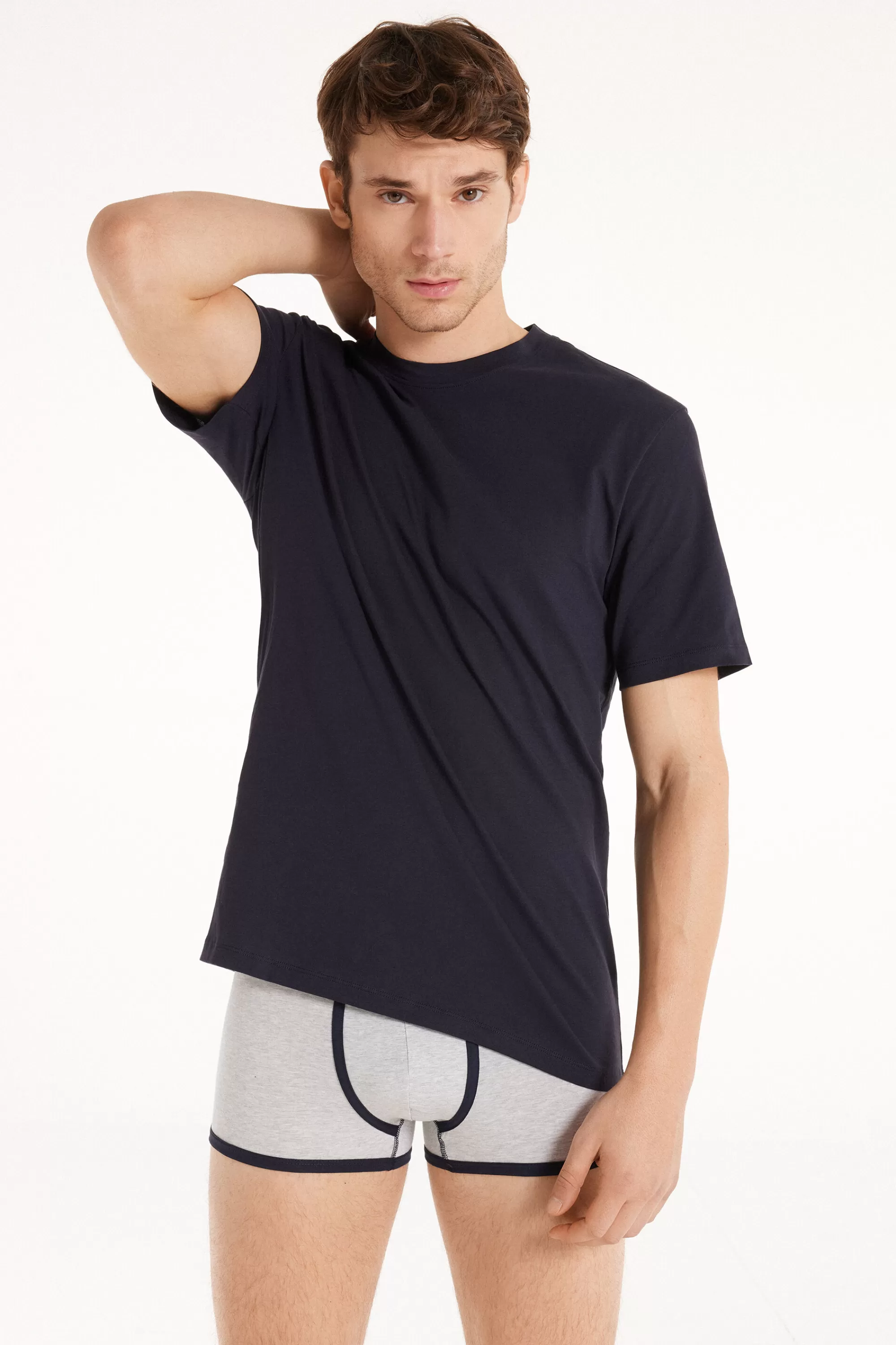 Clearance T-shirt Basic Ampia In Cotone - T-shirt E Magliette - Uomo | T-shirt e Magliette