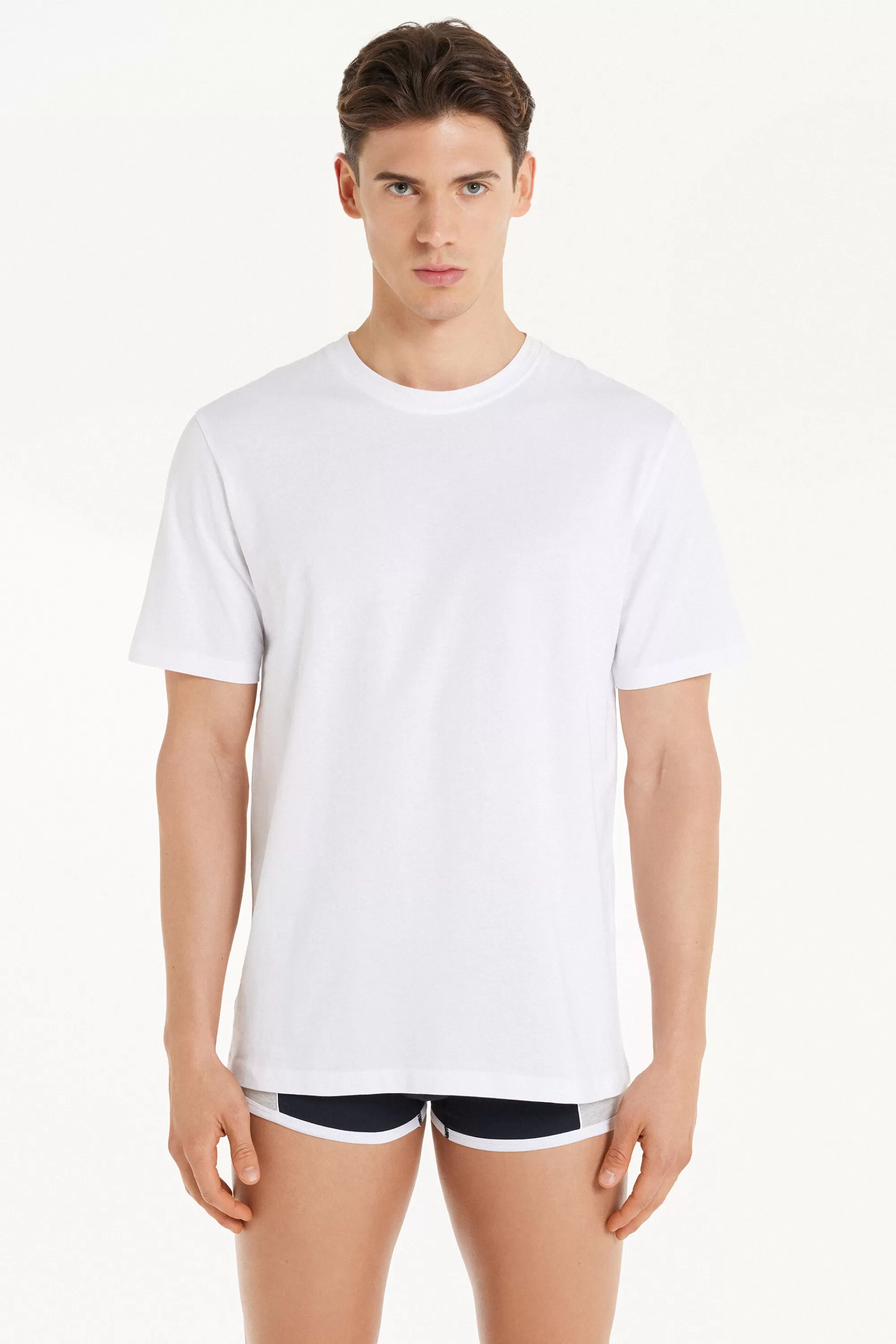 Store T-shirt Basic Ampia In Cotone - T-shirt E Magliette - Uomo | T-shirt e Magliette