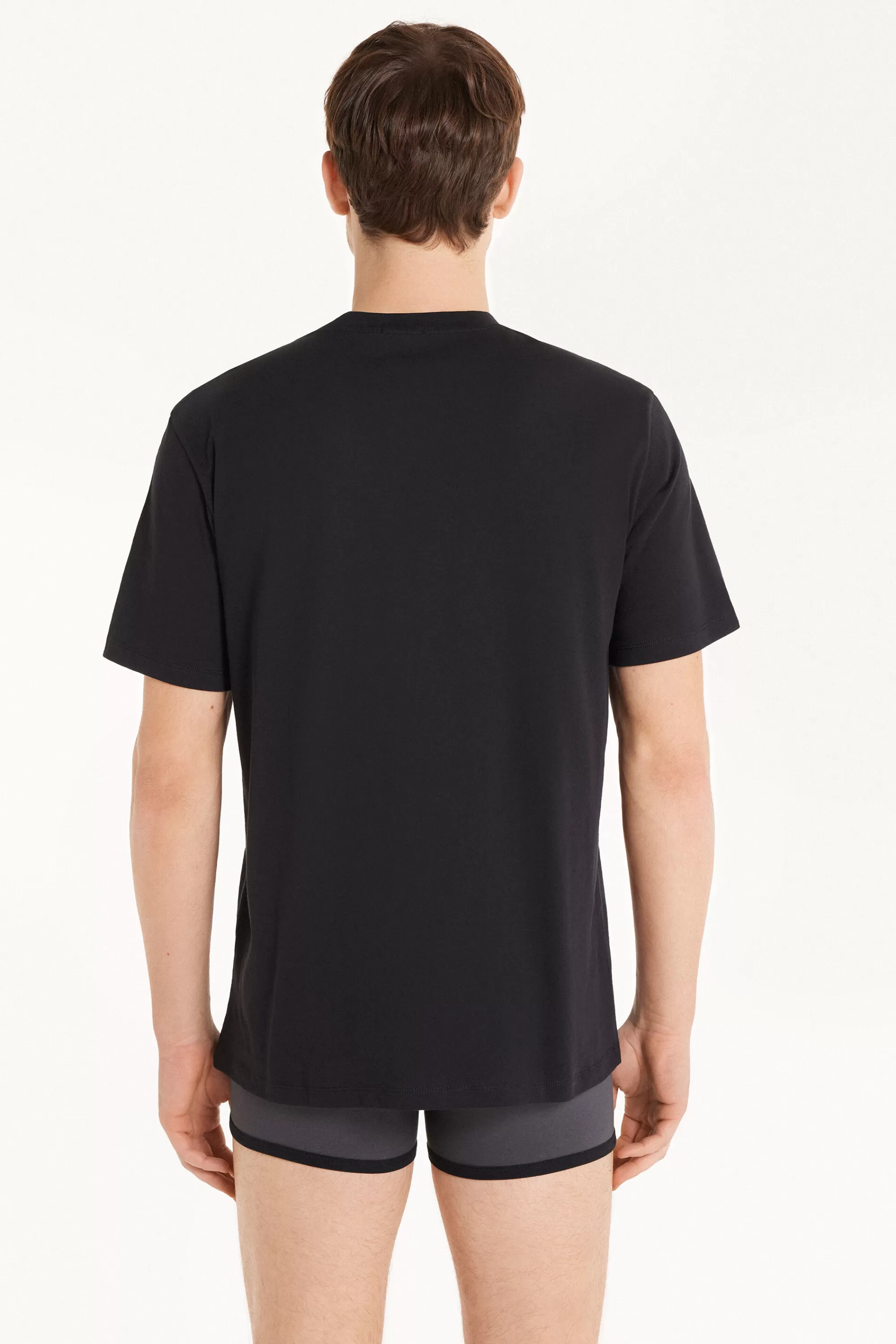 Hot T-shirt Basic Ampia In Cotone - T-shirt E Magliette - Uomo | T-shirt e Magliette
