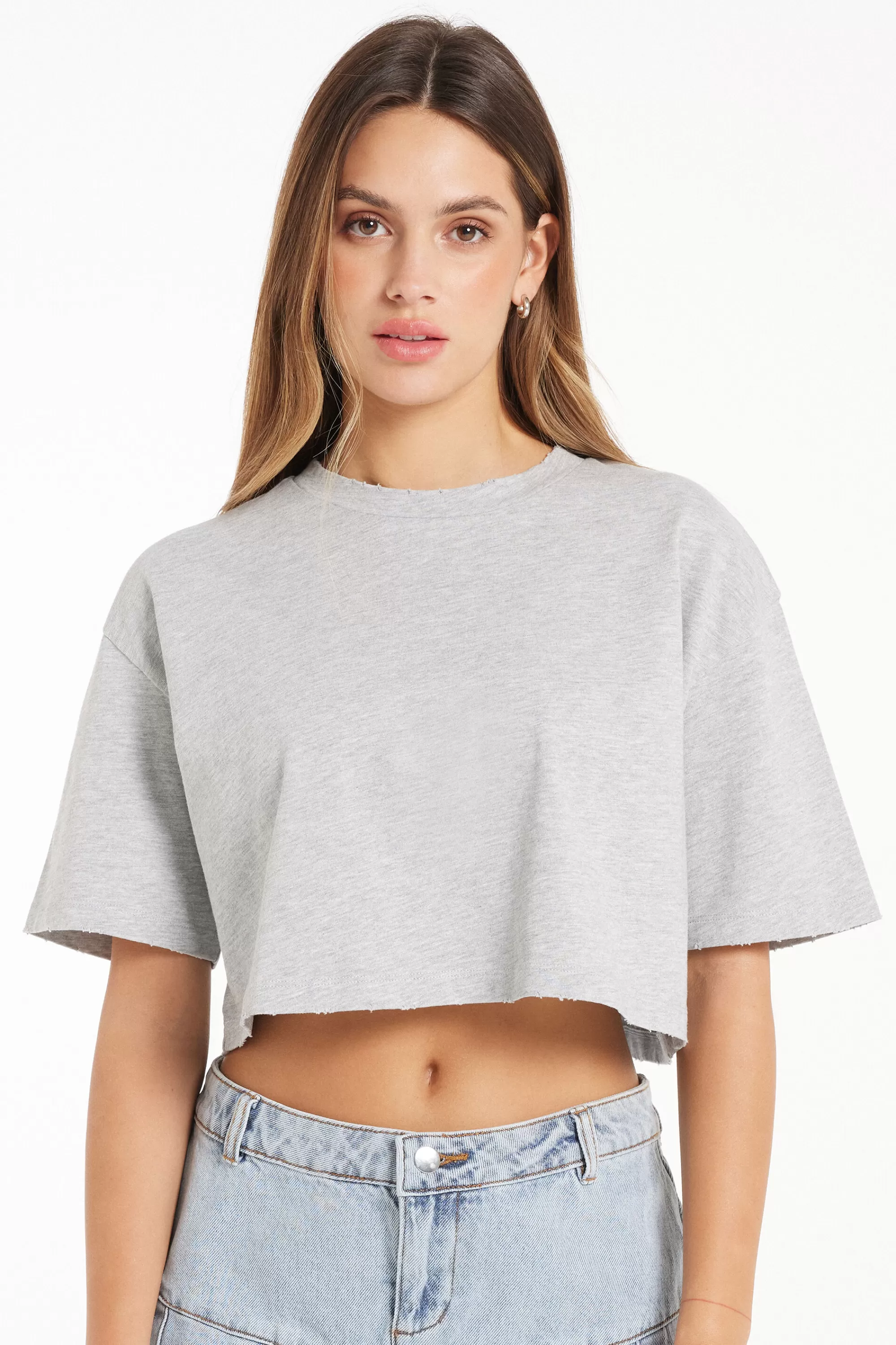 Best Sale T-Shirt Corta In Cotone A Girocollo - Magliette Maniche Corte - Donna | Magliette maniche corte
