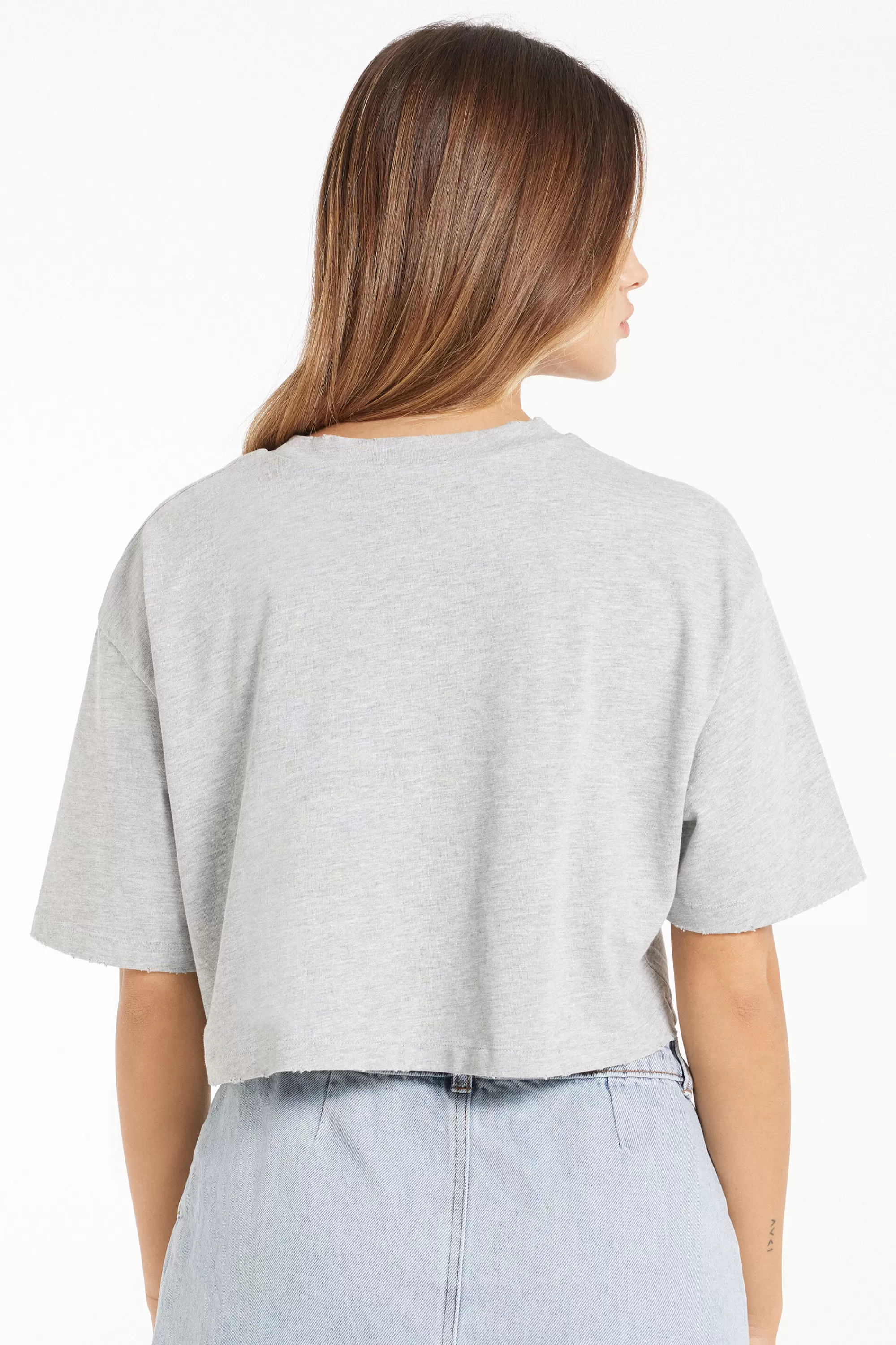Best Sale T-Shirt Corta In Cotone A Girocollo - Magliette Maniche Corte - Donna | Magliette maniche corte