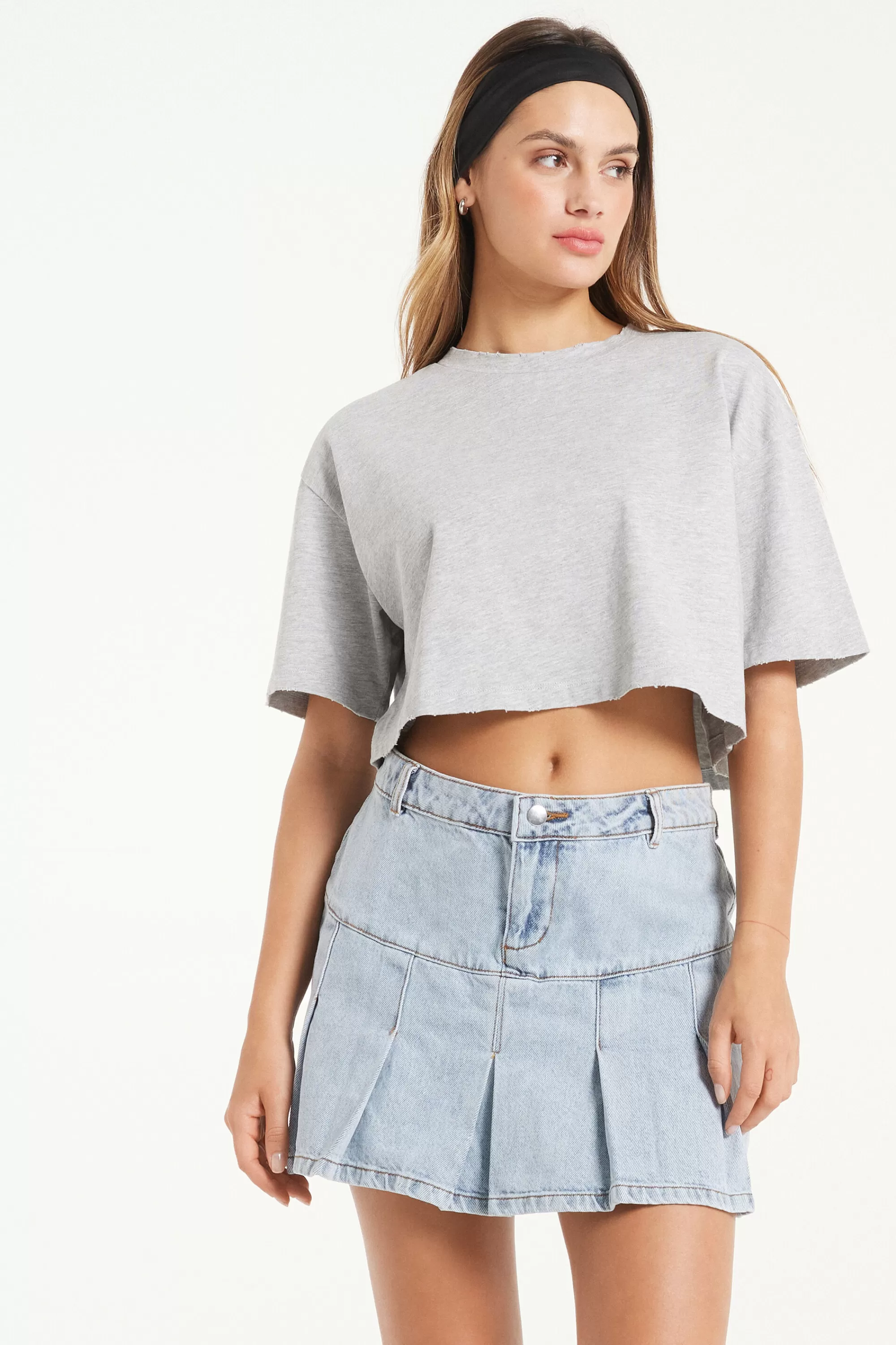 Best Sale T-Shirt Corta In Cotone A Girocollo - Magliette Maniche Corte - Donna | Magliette maniche corte