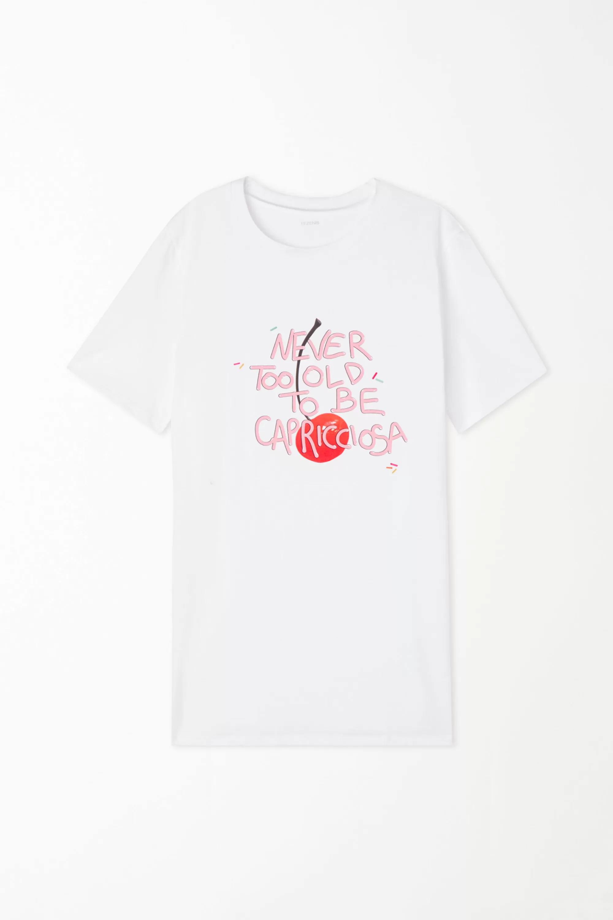 Hot T-Shirt Cotone Con Stampa - Magliette Maniche Corte - Donna | Magliette maniche corte