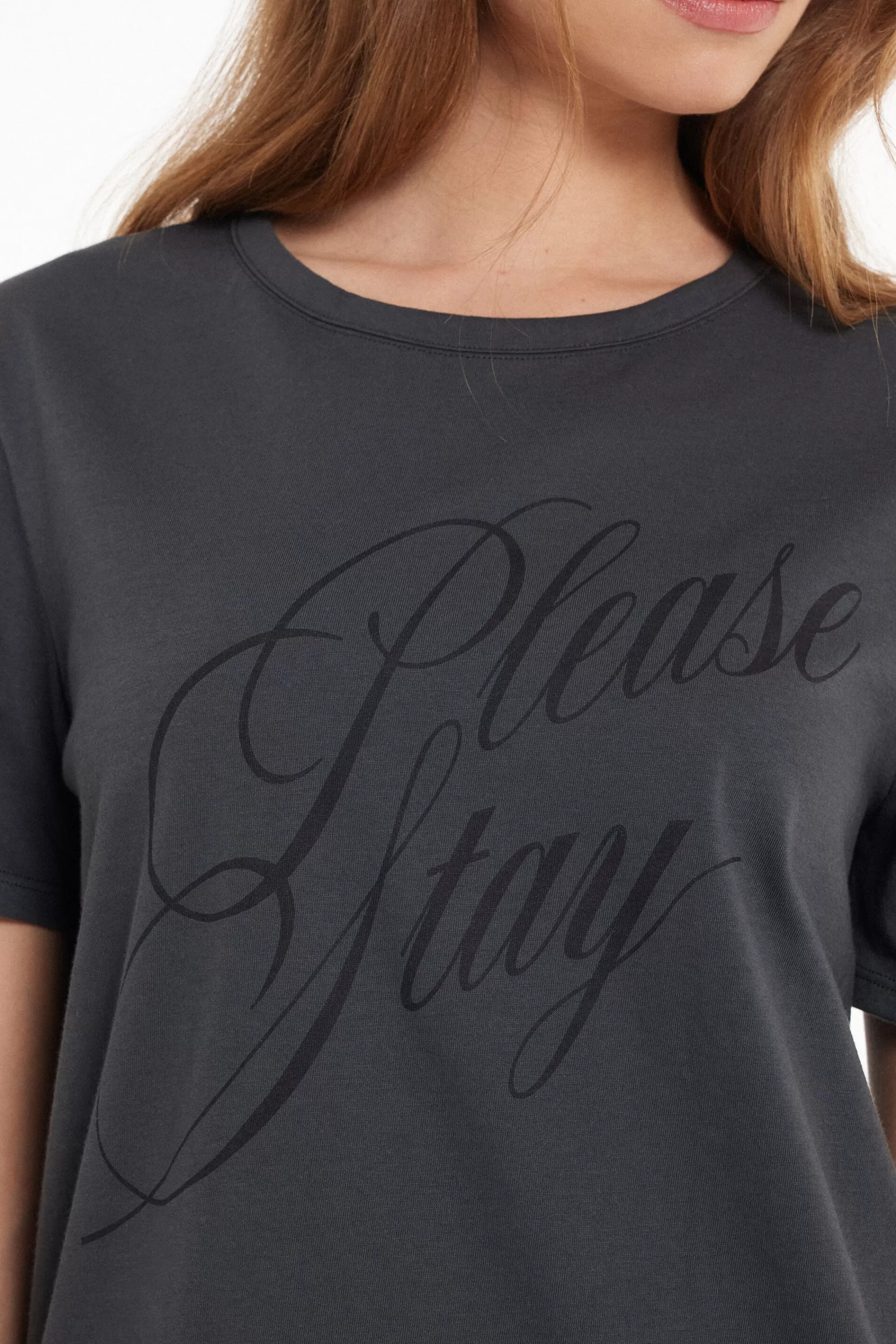 Best Sale T-Shirt Cotone Con Stampa - Magliette Maniche Corte - Donna | Magliette maniche corte