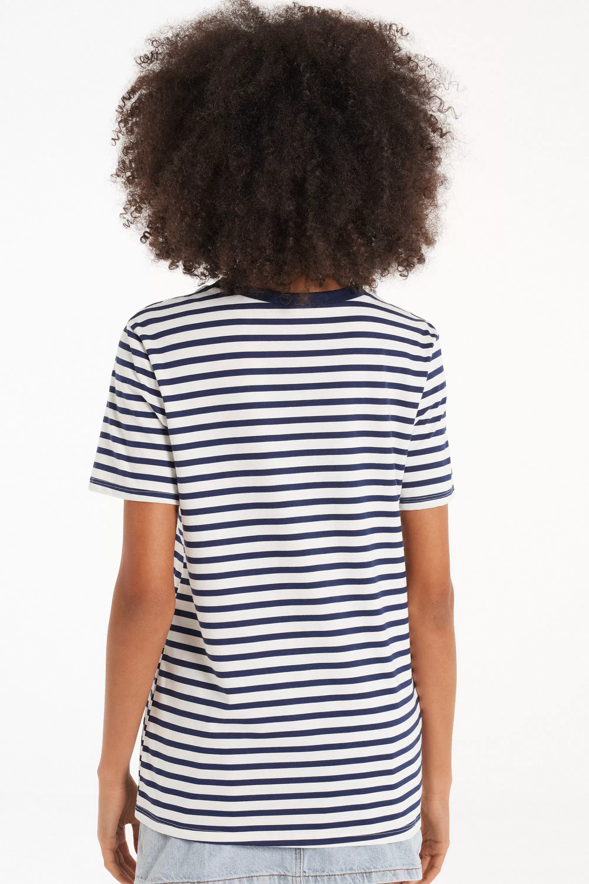 Discount T-Shirt Cotone Con Stampa - Magliette Maniche Corte - Donna | Magliette maniche corte