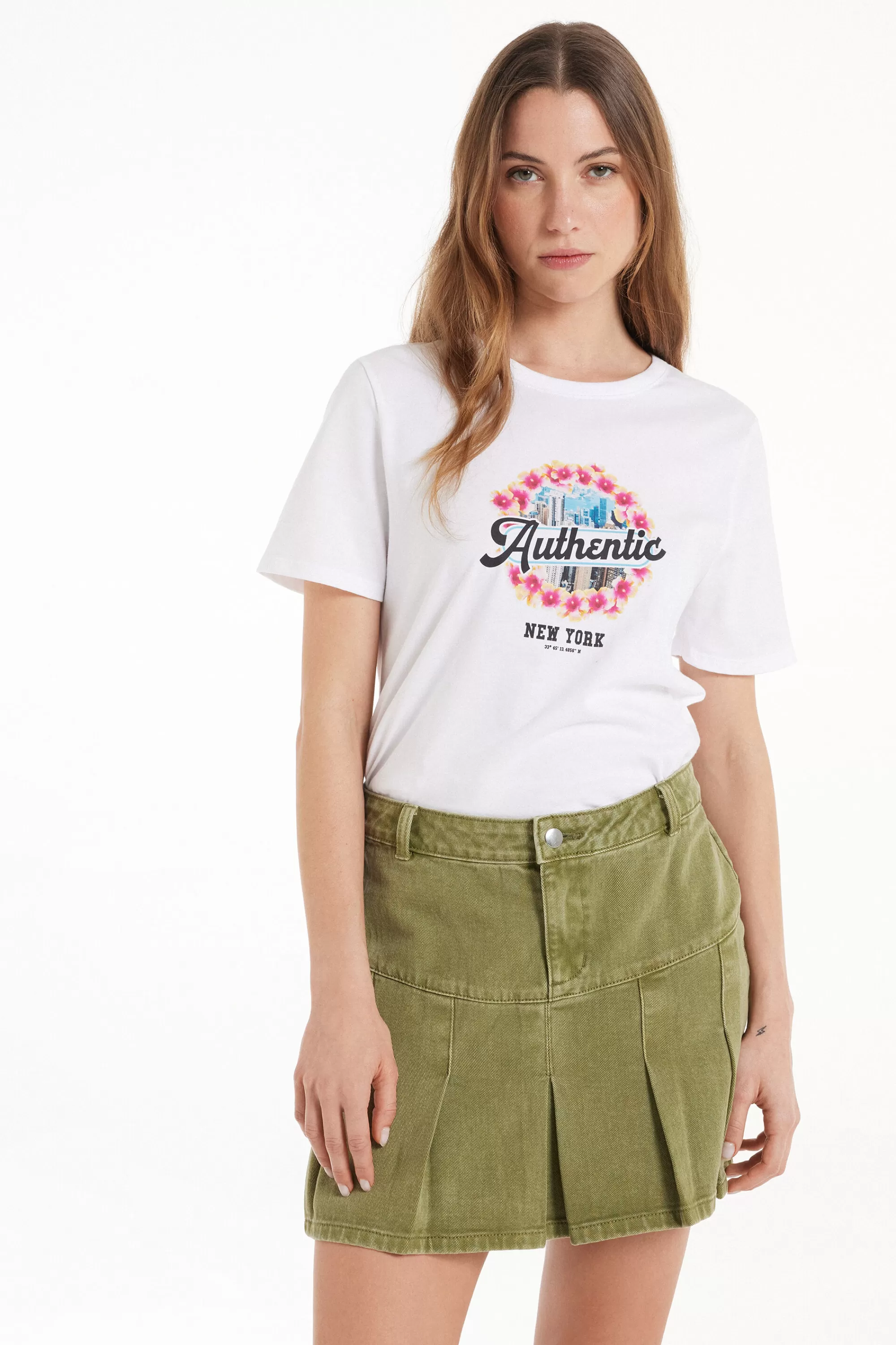 Best T-Shirt Cotone Con Stampa - Magliette Maniche Corte - Donna | Magliette maniche corte
