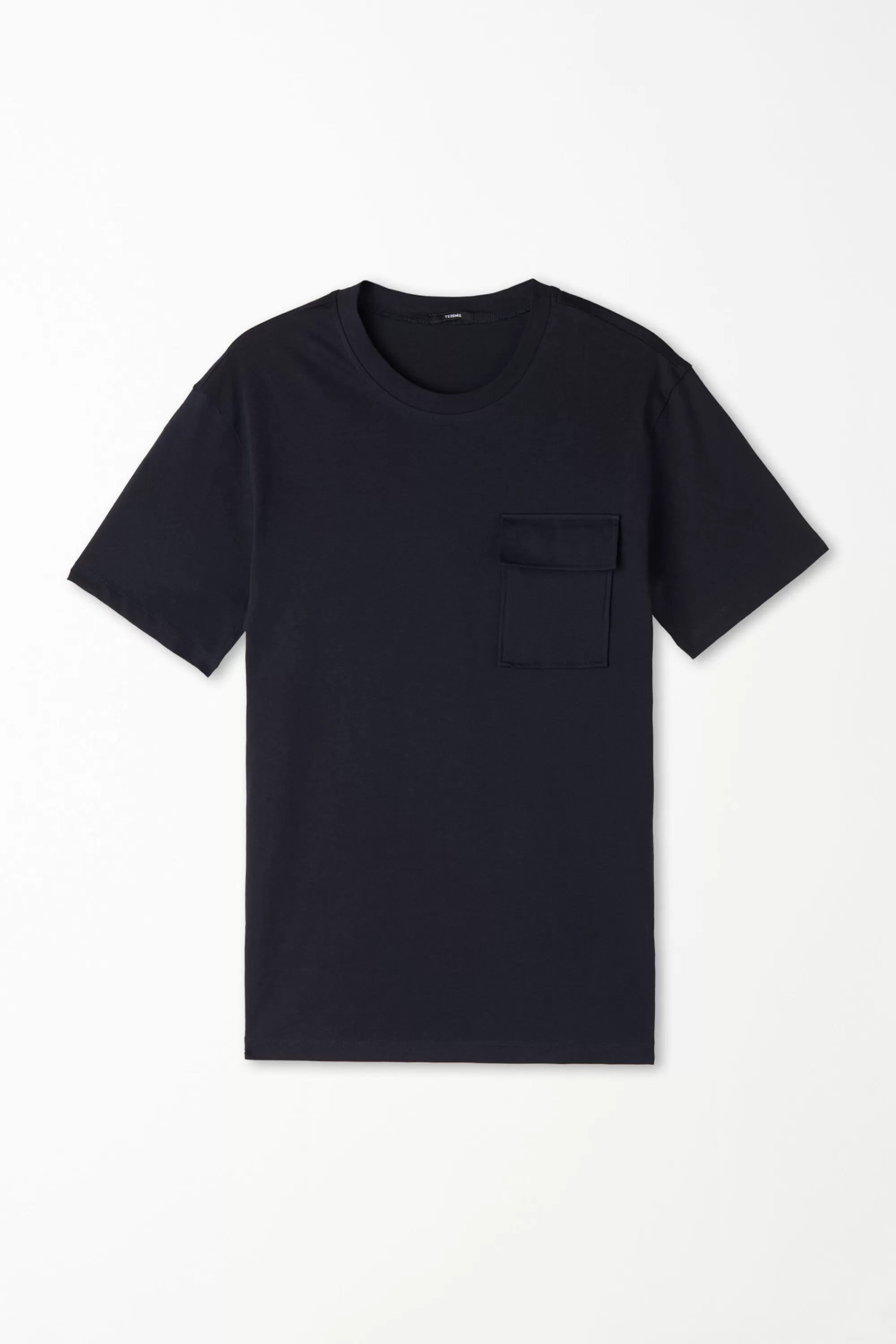Cheap T-Shirt Girocollo In Cotone Con Taschino - T-shirt E Magliette - Uomo | T-shirt e Magliette