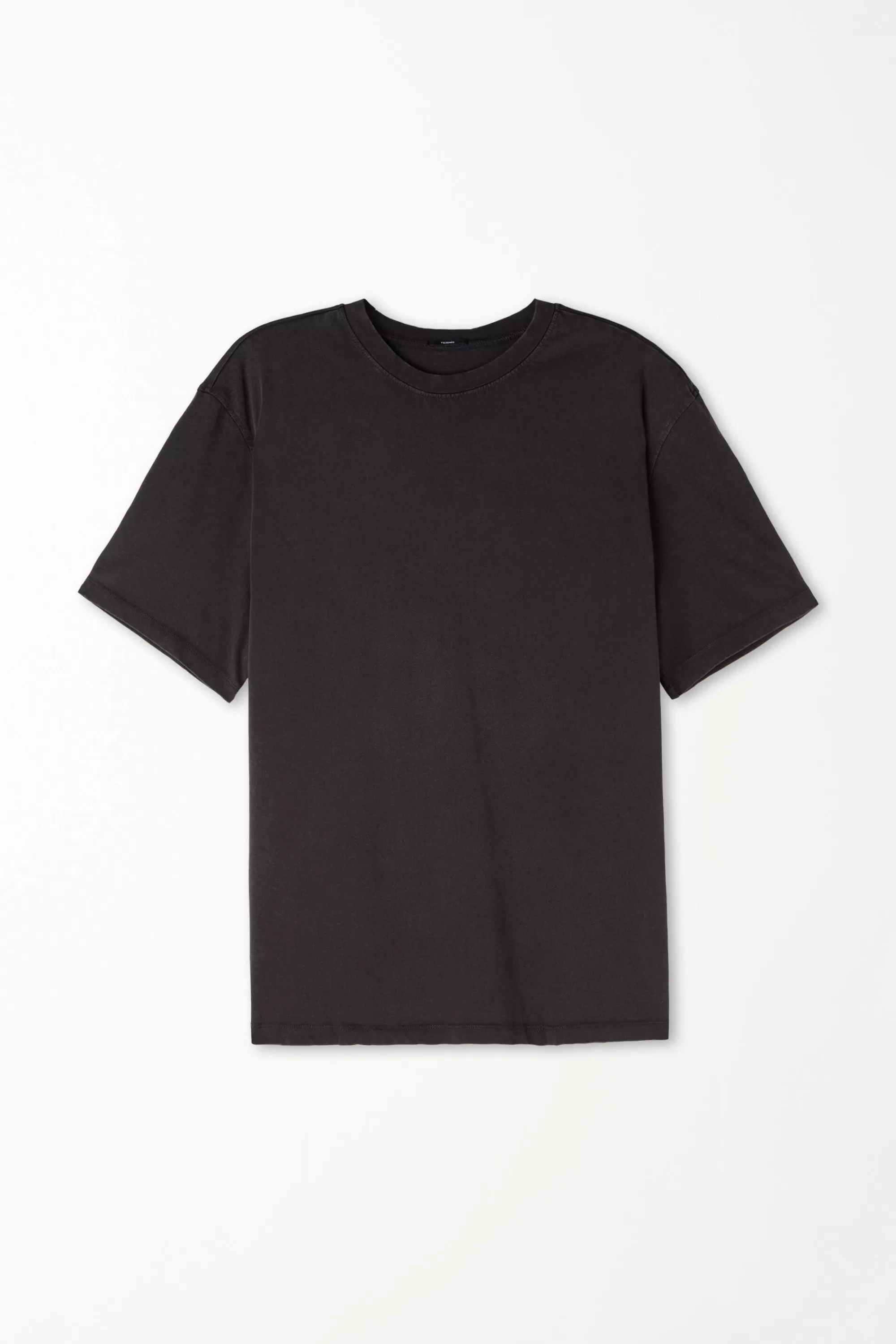 Store T-Shirt Girocollo In Cotone Delavé - T-shirt E Magliette - Uomo | T-shirt e Magliette
