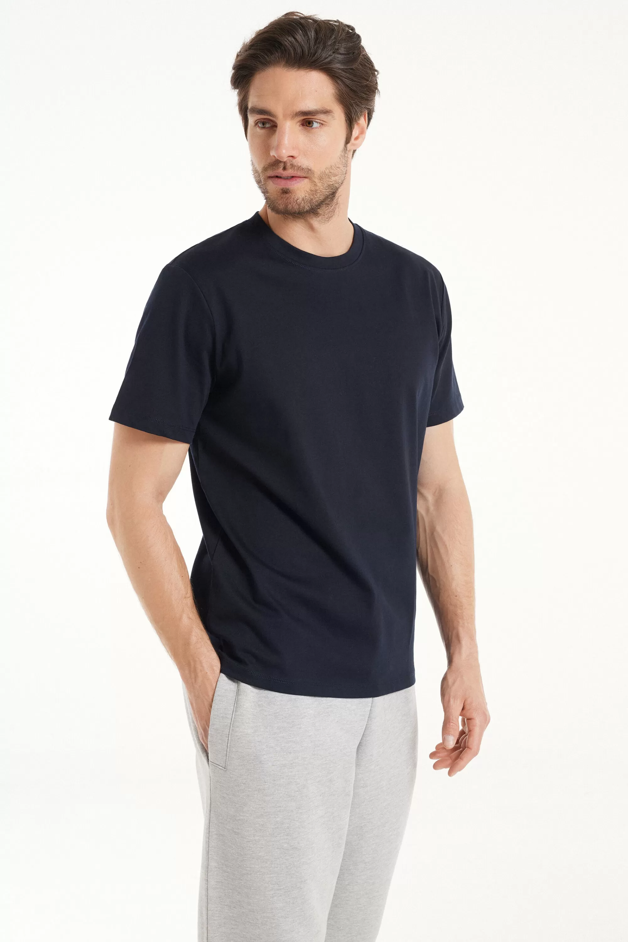Fashion T-Shirt In 100% Cotone A Girocollo - T-shirt E Magliette - Uomo | T-shirt e Magliette